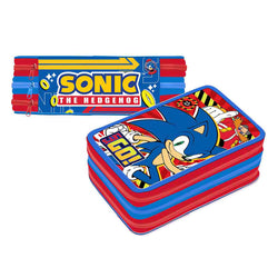 FUTURA - Astuccio 3 Zip Sonic The Hedgehog Premium