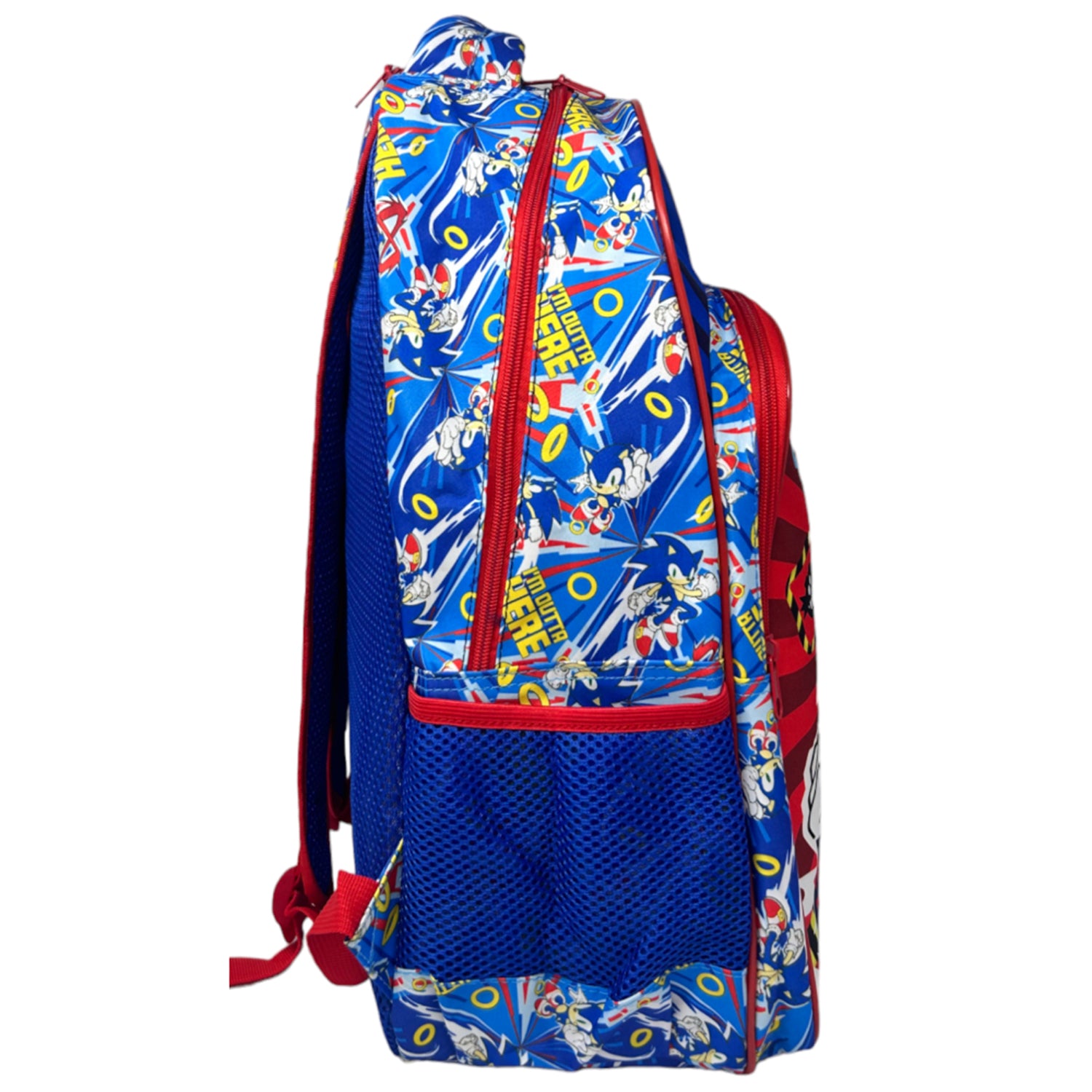 FUTURA - Zaino Sonic The Hedgehog Teen Tripla Zip