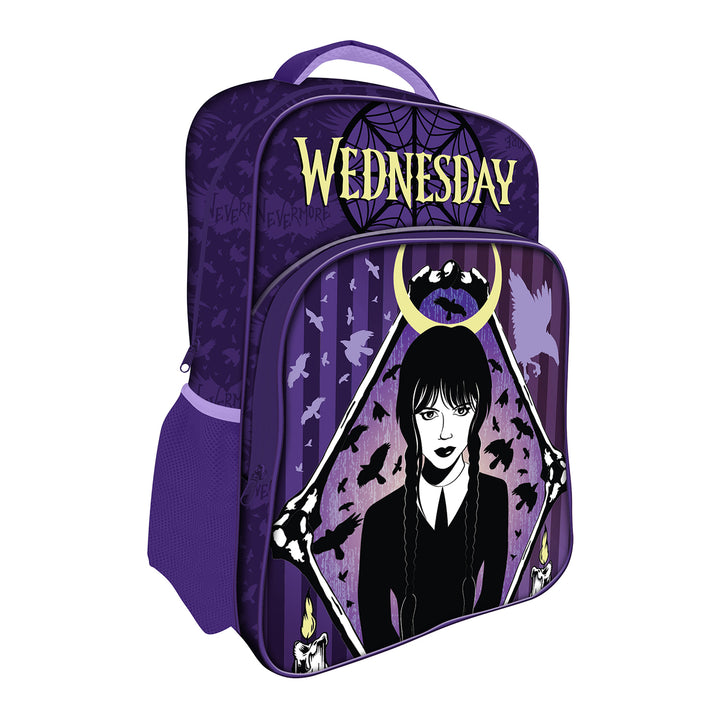 FUTURA - Zaino Wednesday Mercoledì Addams Teen Tripla Zip