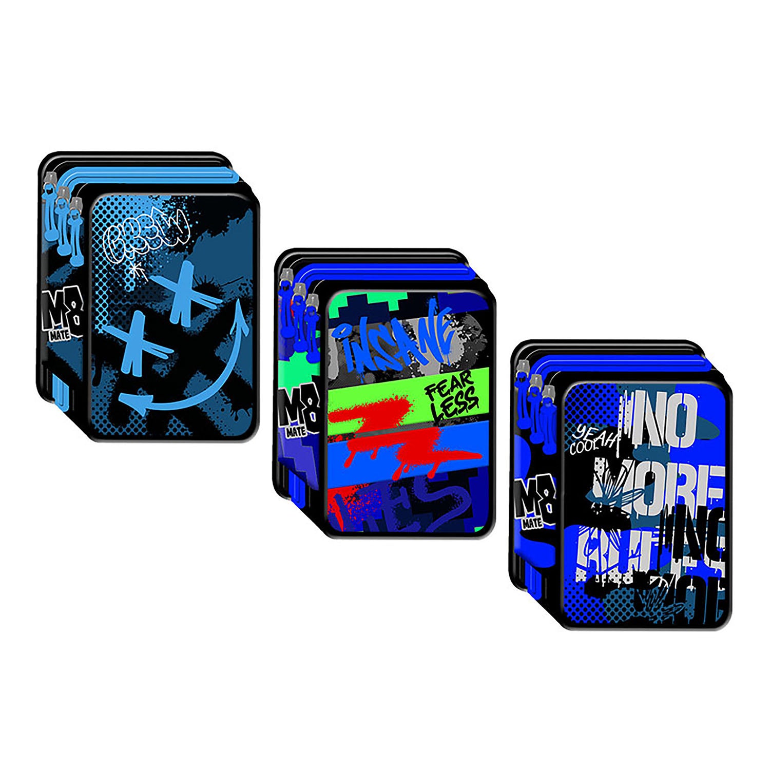 FUTURA - Astuccio 3 Zip M8 Mate Boy