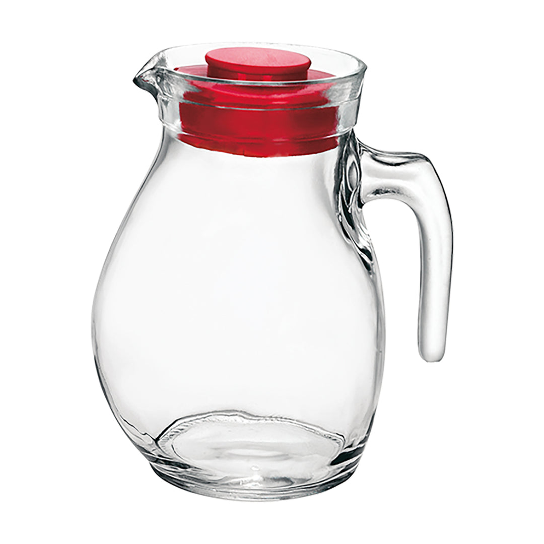 Caraffa in vetro personalizzata da 1 litro – Con incisione e tappo in sughero Caraffa in vetro personalizzata da 1 litro – Con incisione e tappo in sughero
