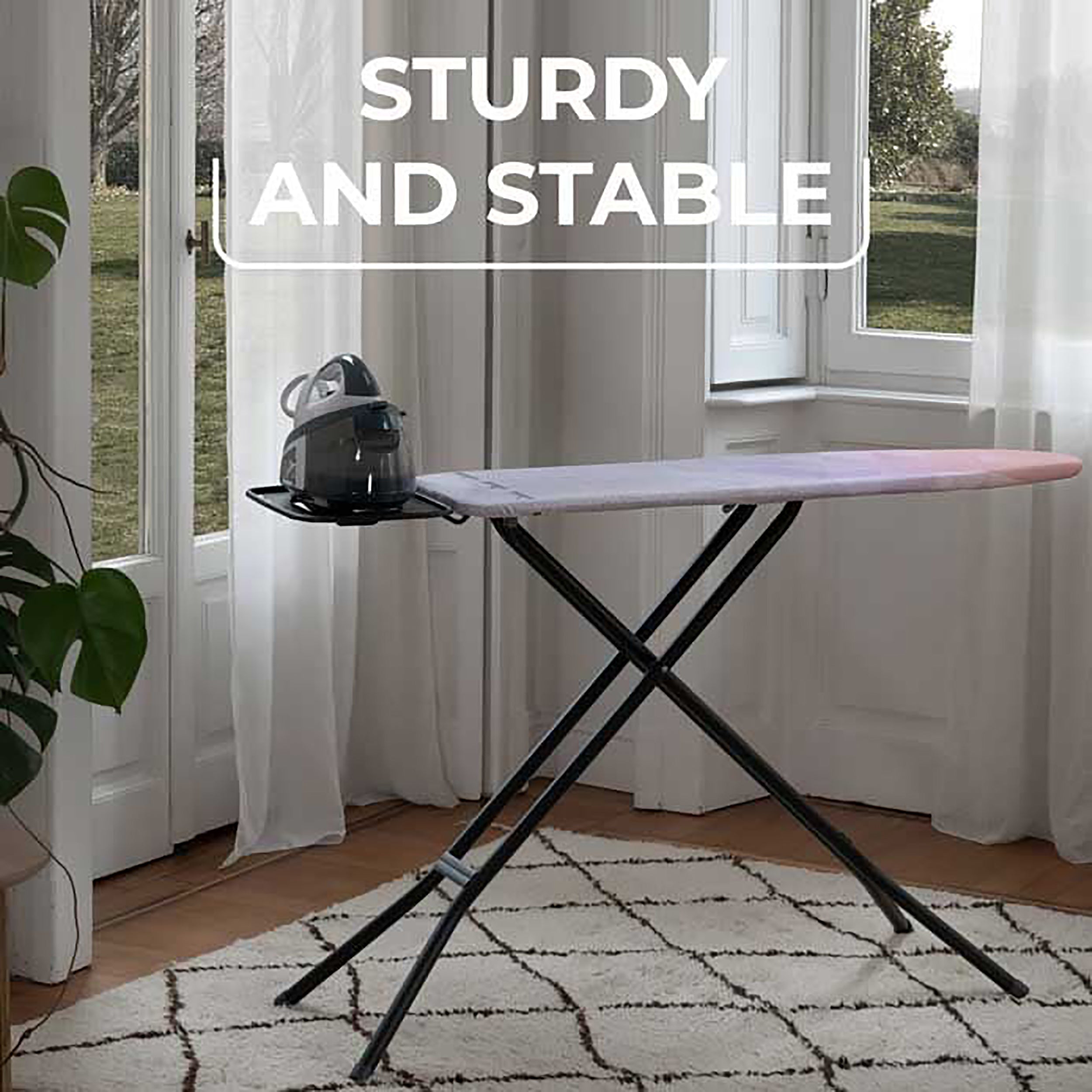 VILEDA - Asse da stiro taglia M Diamond 120x38 cm