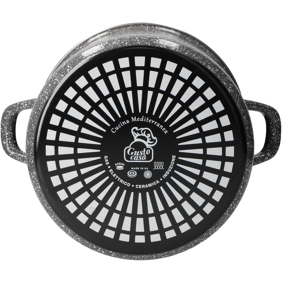 Pentolino Antiaderente In Acciaio Inox Con Coperchio – 14 Cm – Adatto A Induzione, Gas, Elettrico