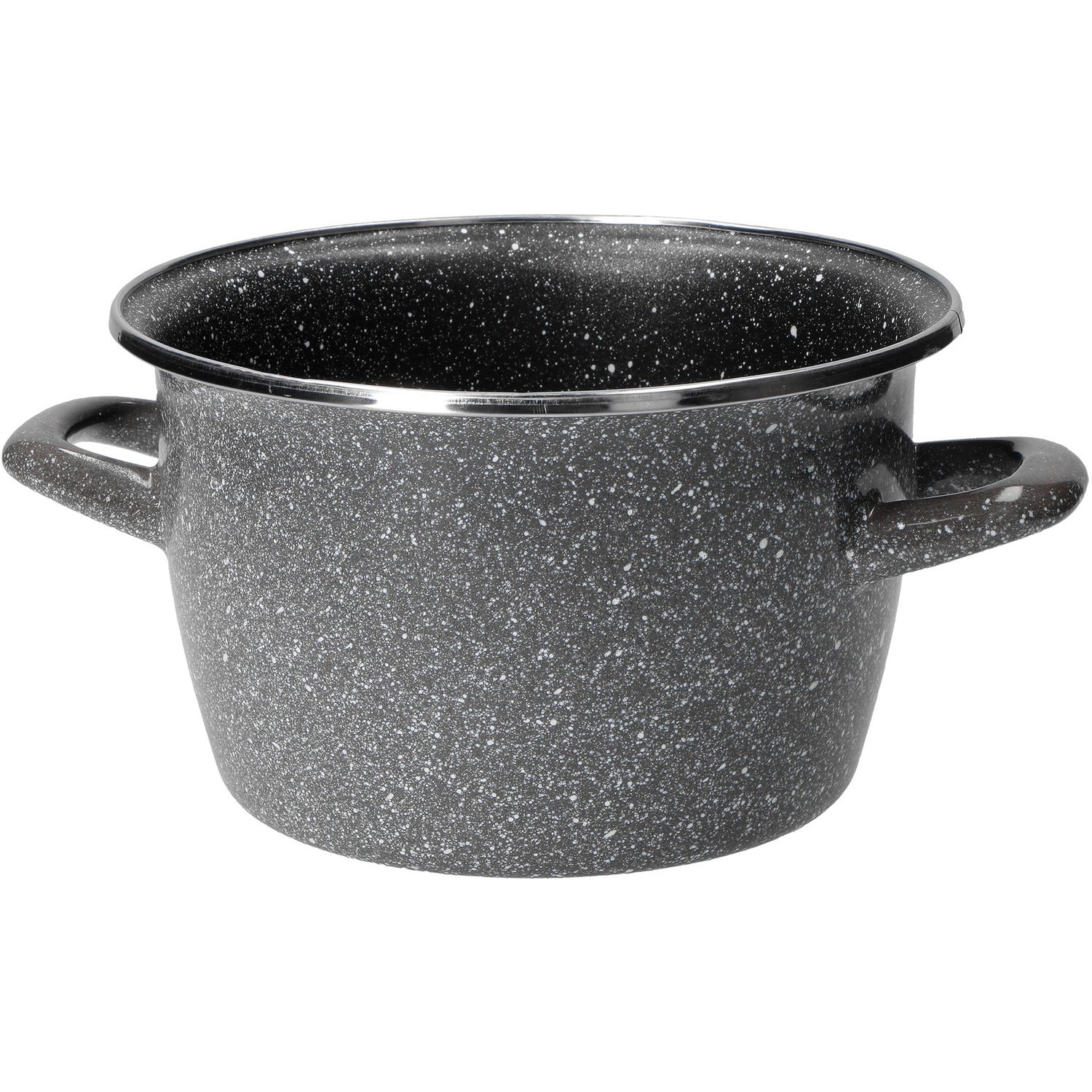 GUSTO CASA - Pentola antiaderente Linea Grey Stone diametro 28 cm