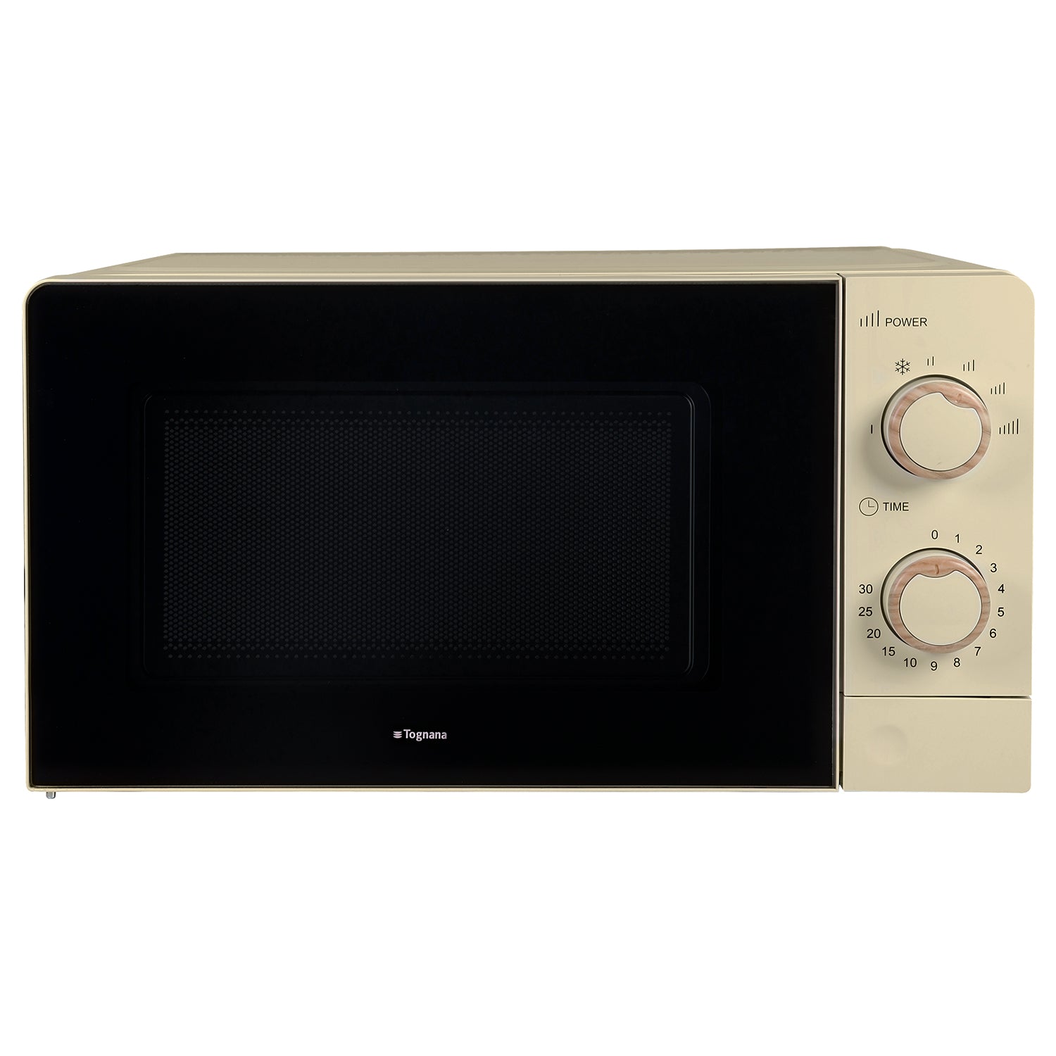 TOGNANA - Forno a Microonde con Grill Champagne Linea Iridea 20 Litri 700 Watt