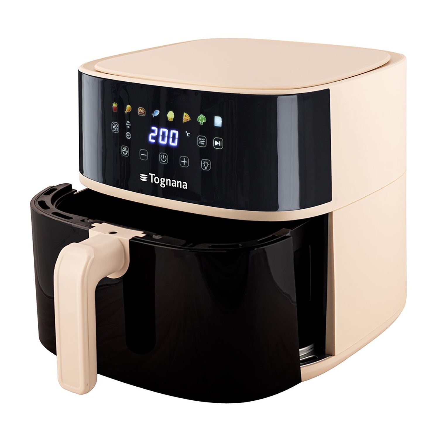 TOGNANA - Friggitrice ad aria 8 Litri Linea Iridea 2000 Watt