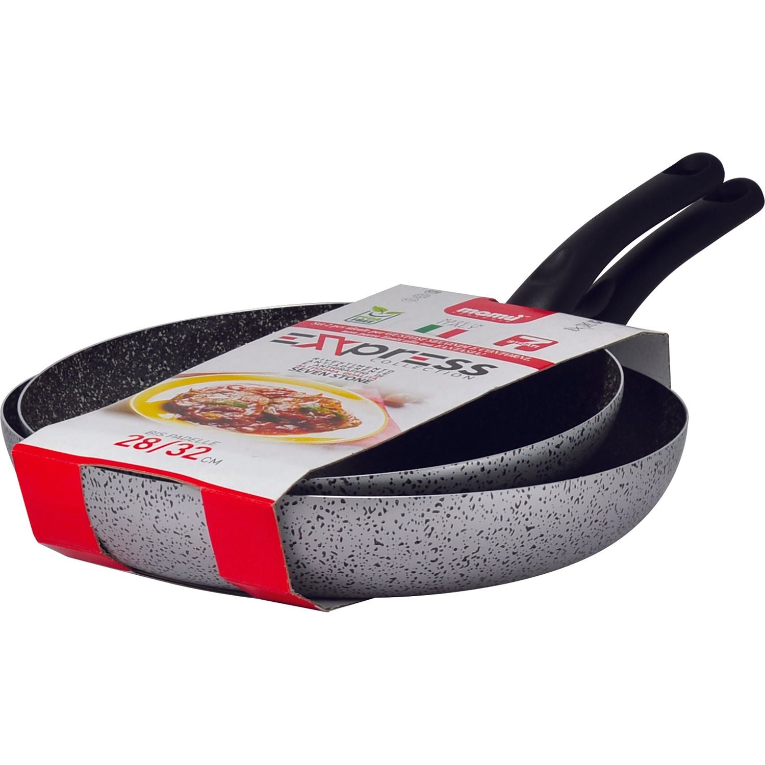 MAMÙ - Padella set 2 pezzi Linea Express - diametro 28/32 cm
