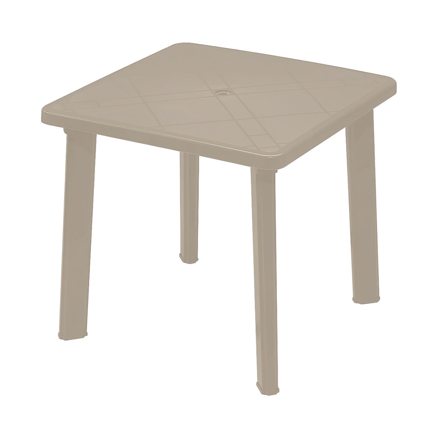 GRANDSOLEIL - Tavolo Rodi in Polipropilene Juta 80x83 cm