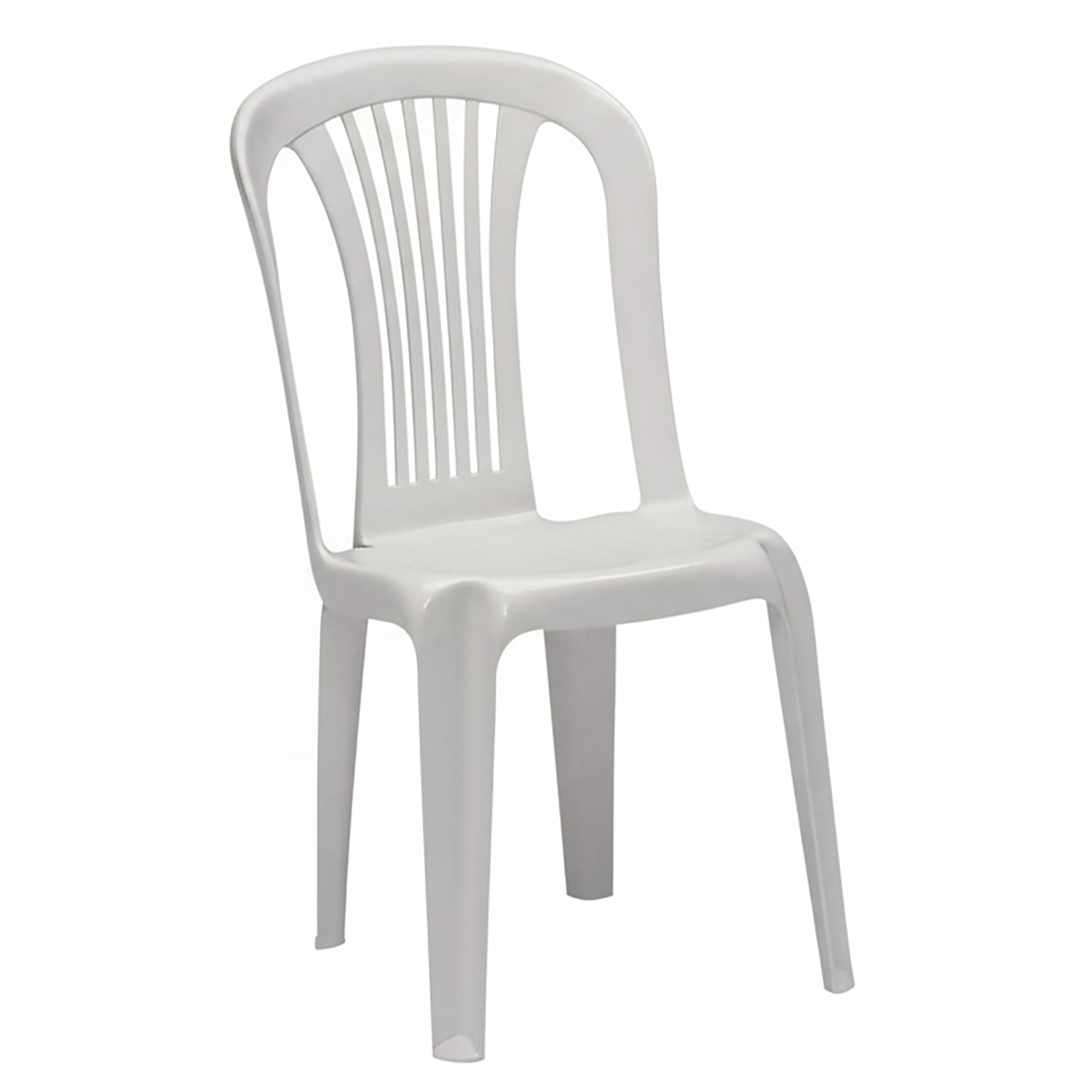 GRANDSOLEIL - Sedia Gala in Polipropilene Bianca - h87x45x51 cm