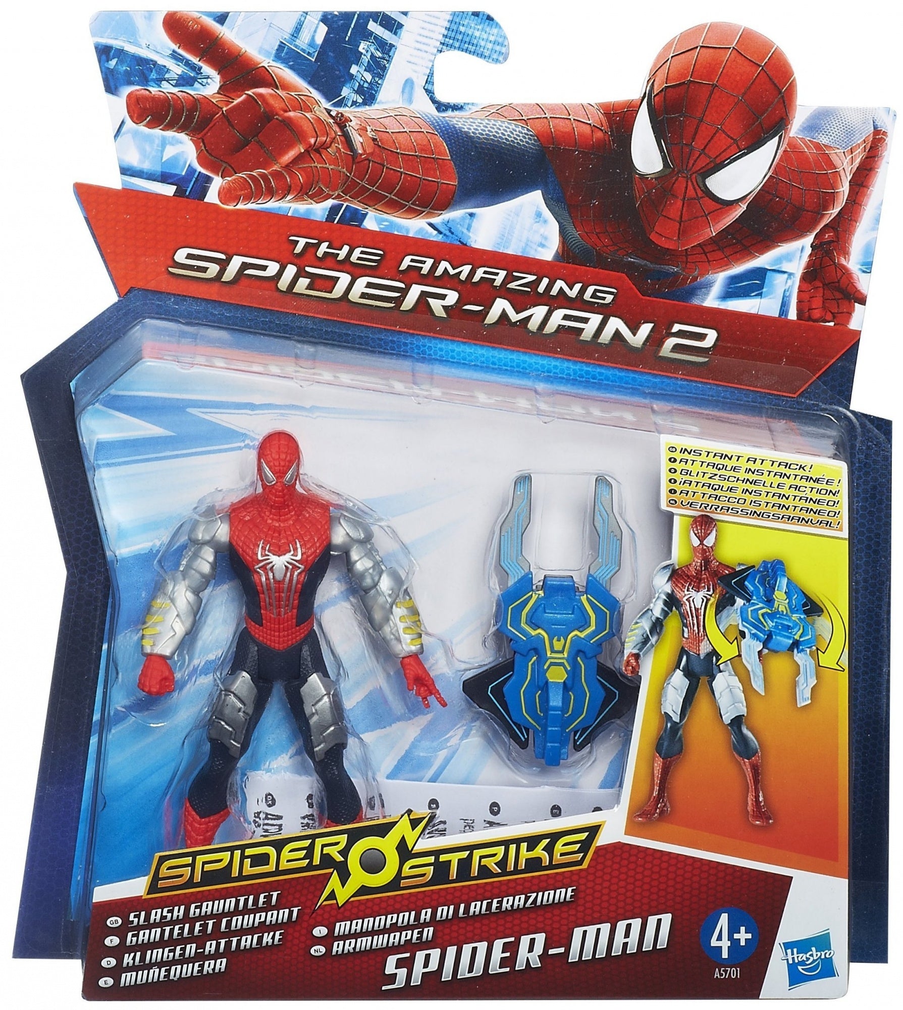 HASBRO - Spider-Strike Action Figure - The Amazing Spiderman 2