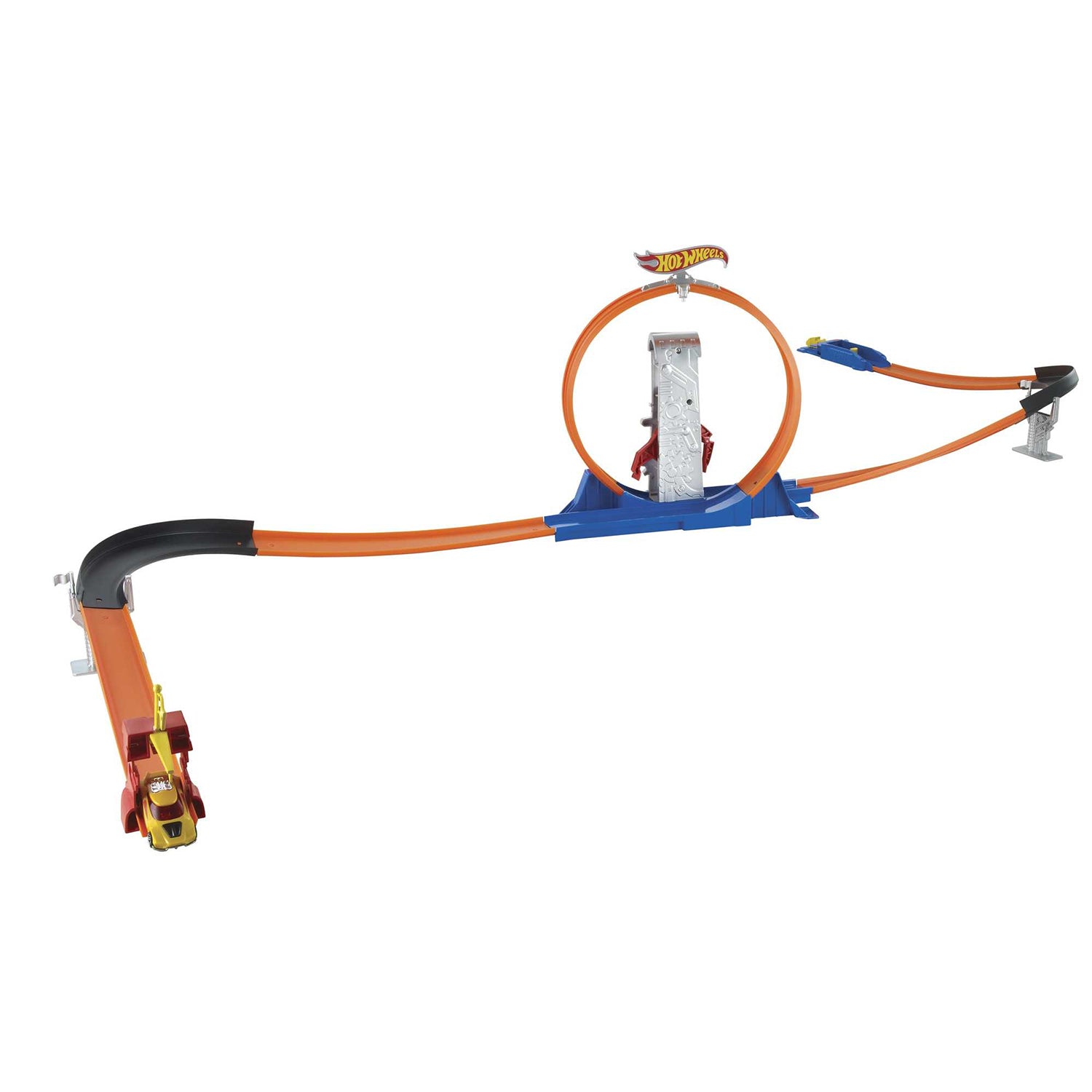 MATTEL - Hot Wheels Piste per Macchinine da Rally, Playset con Due Veicoli Assortiti