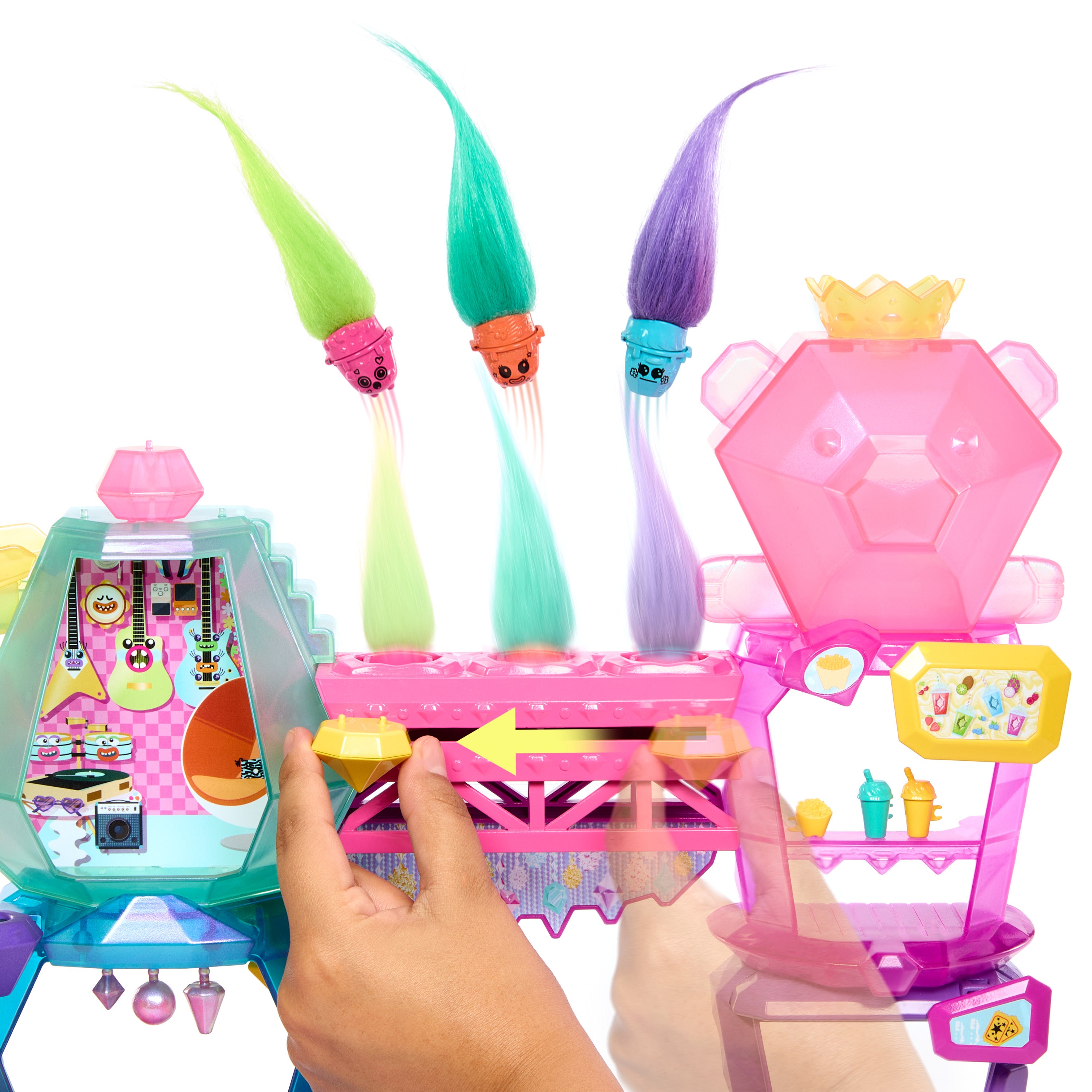 MATTEL - Trolls Tutti Insieme Playset Mount Rageous