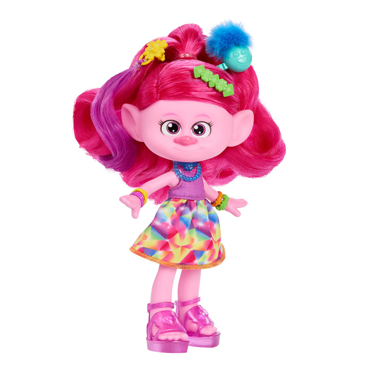 MATTEL - Trolls Tutti Insieme Regina Poppy Hair-Tastic