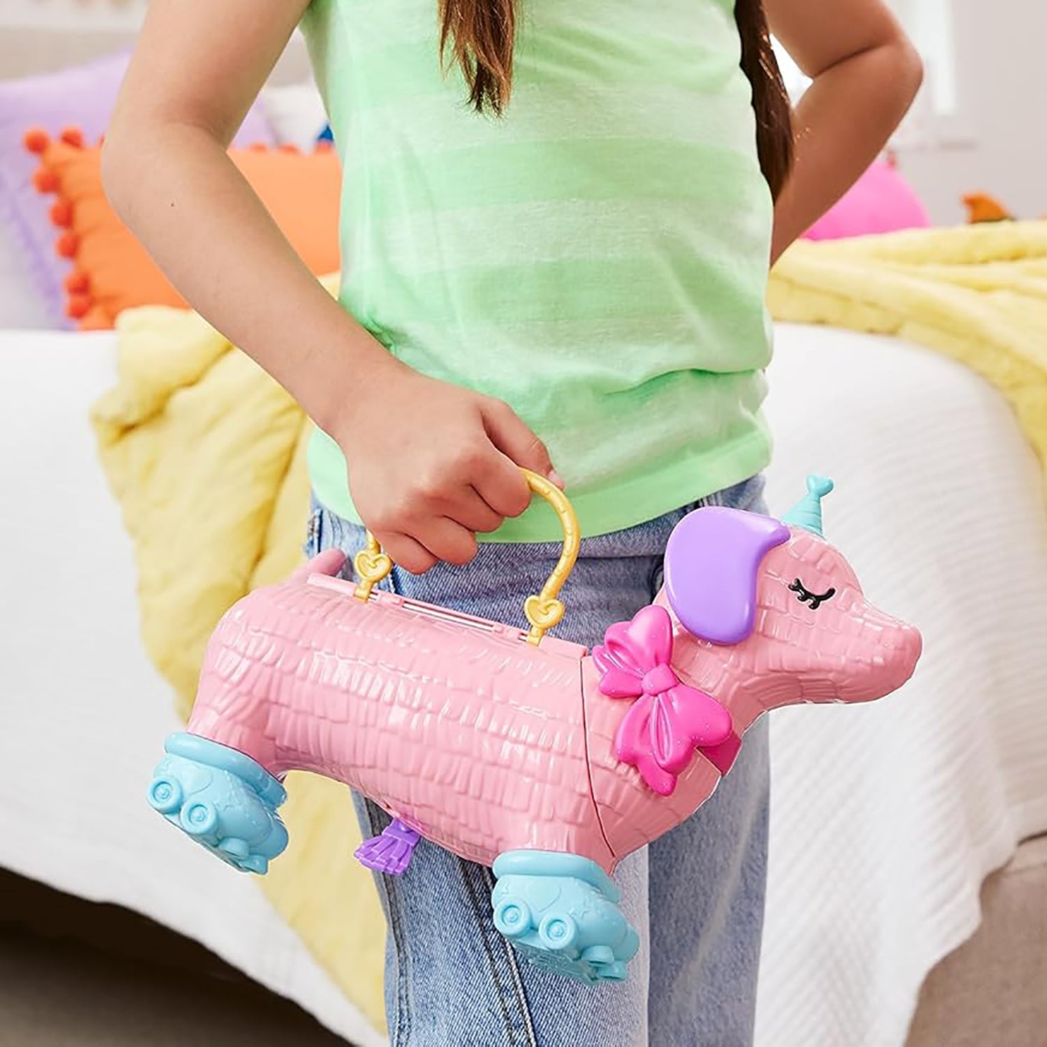 MATTEL - Polly Pocket Puppy Party La festa dei Cuccioli - Playset con 25 Sorprese