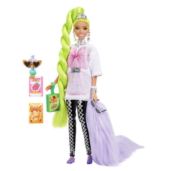 MATTEL - Barbie Extra Bambola Capelli Verdi