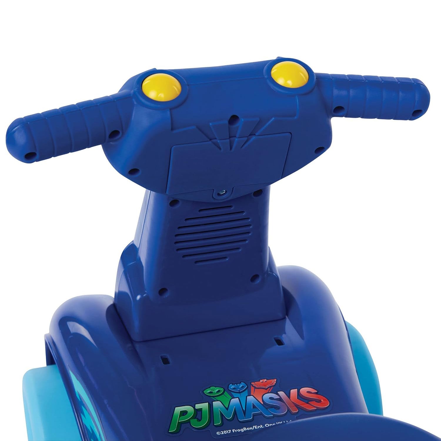 JAKKS - Veicolo Cavalcabile PJ Masks con suoni Catboy Cat Car Ride-On