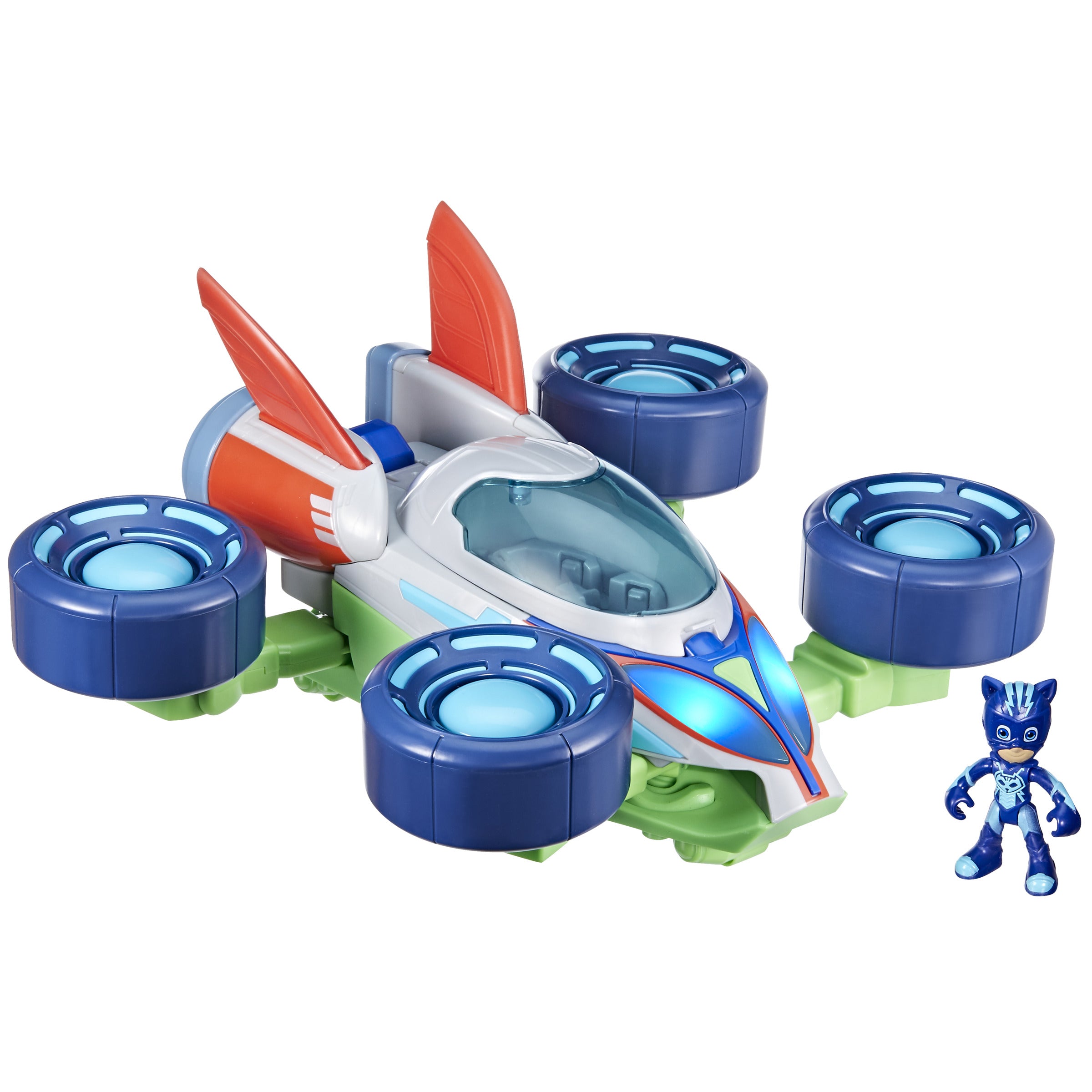HASBRO - PJ Masks Veicolo PJ Explorider con Luci e Suoni