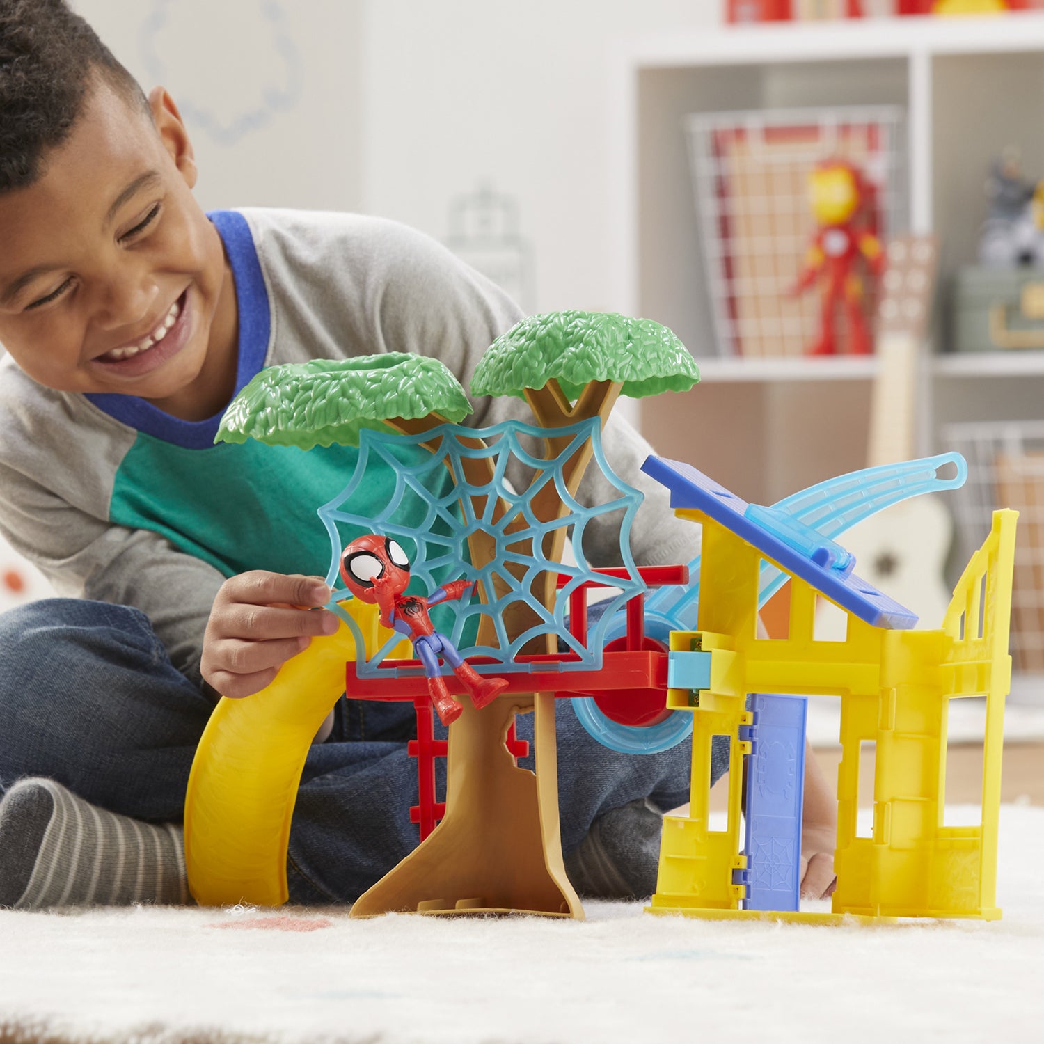 HASBRO - Marvel Spidey and His Amazing Friends Spidey Playground Playset