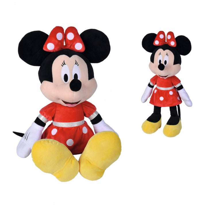 SIMBA - Disney Minnie Peluche abito rosso h61 cm