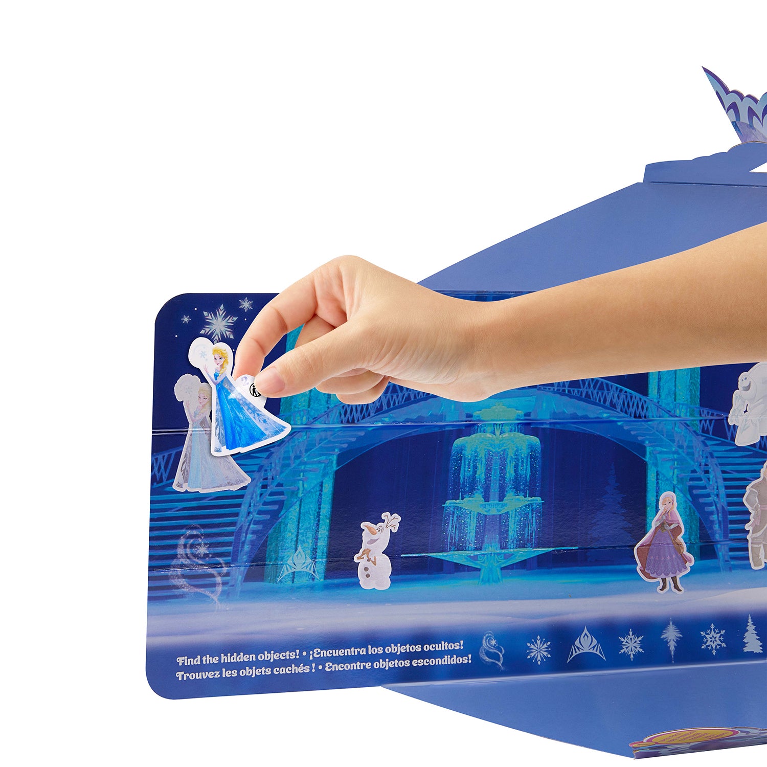 MATTEL - Disney Frozen Spin & Reveal Elsa Bambola con 11 Sorprese e Accessori
