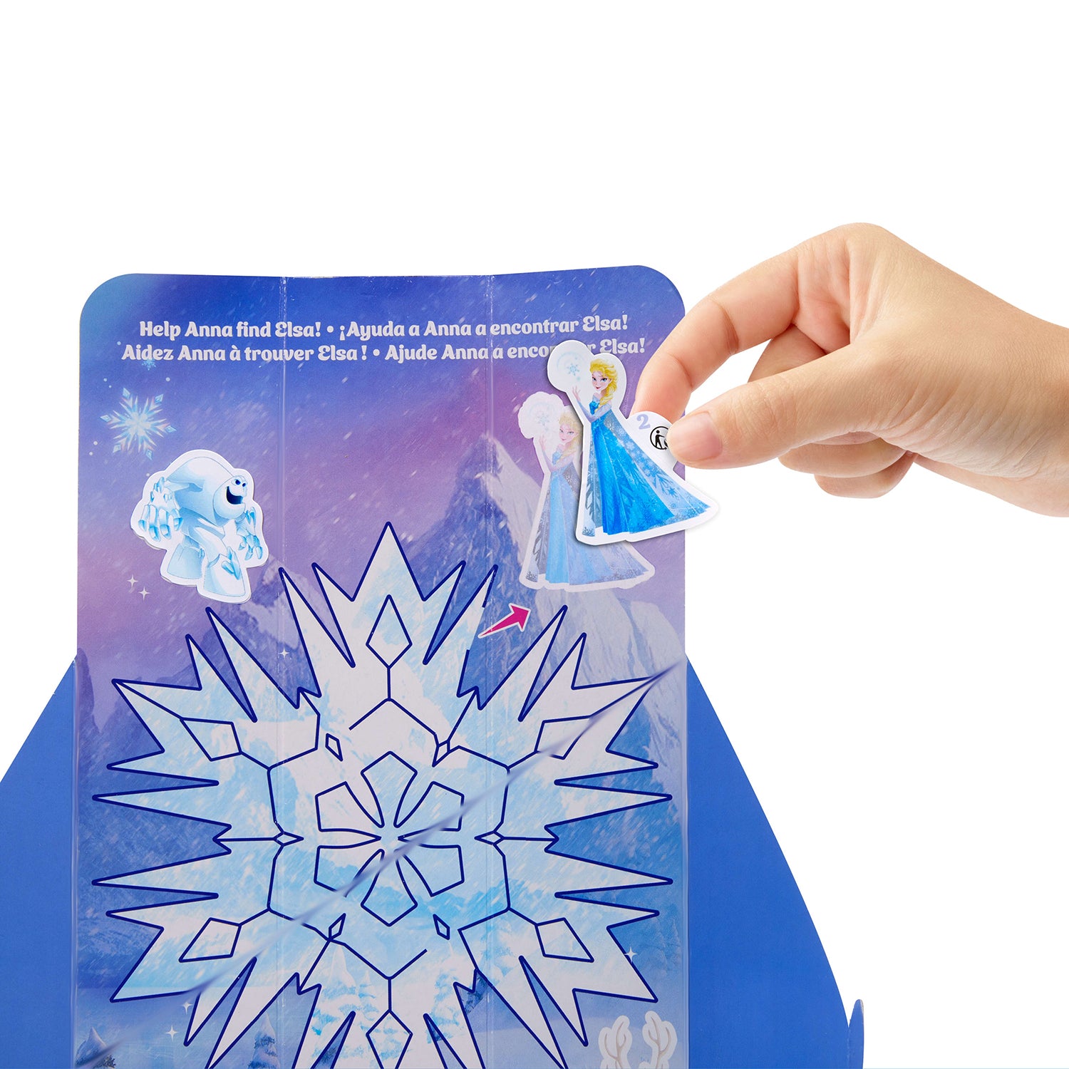 MATTEL - Disney Frozen Spin & Reveal Anna Bambola con 11 Sorprese e Accessori