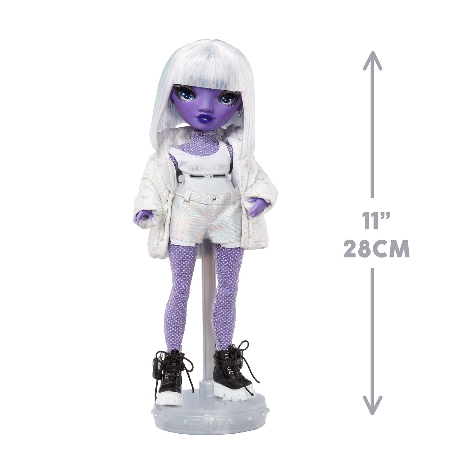 MGA ENTERTAINMENT - Rainbow High Shadow High Dia Mante Doll con Accessori