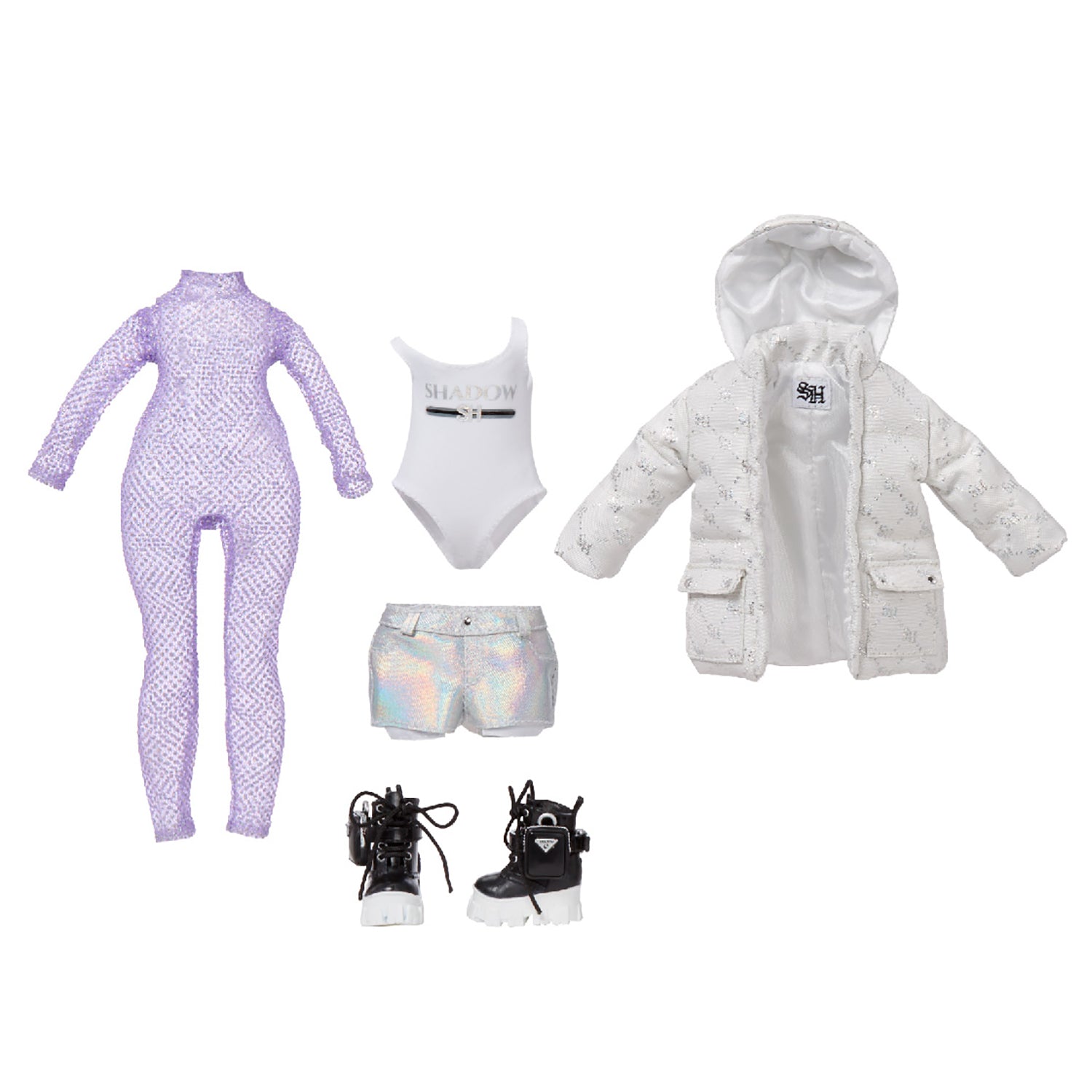 MGA ENTERTAINMENT - Rainbow High Shadow High Dia Mante Doll con Accessori