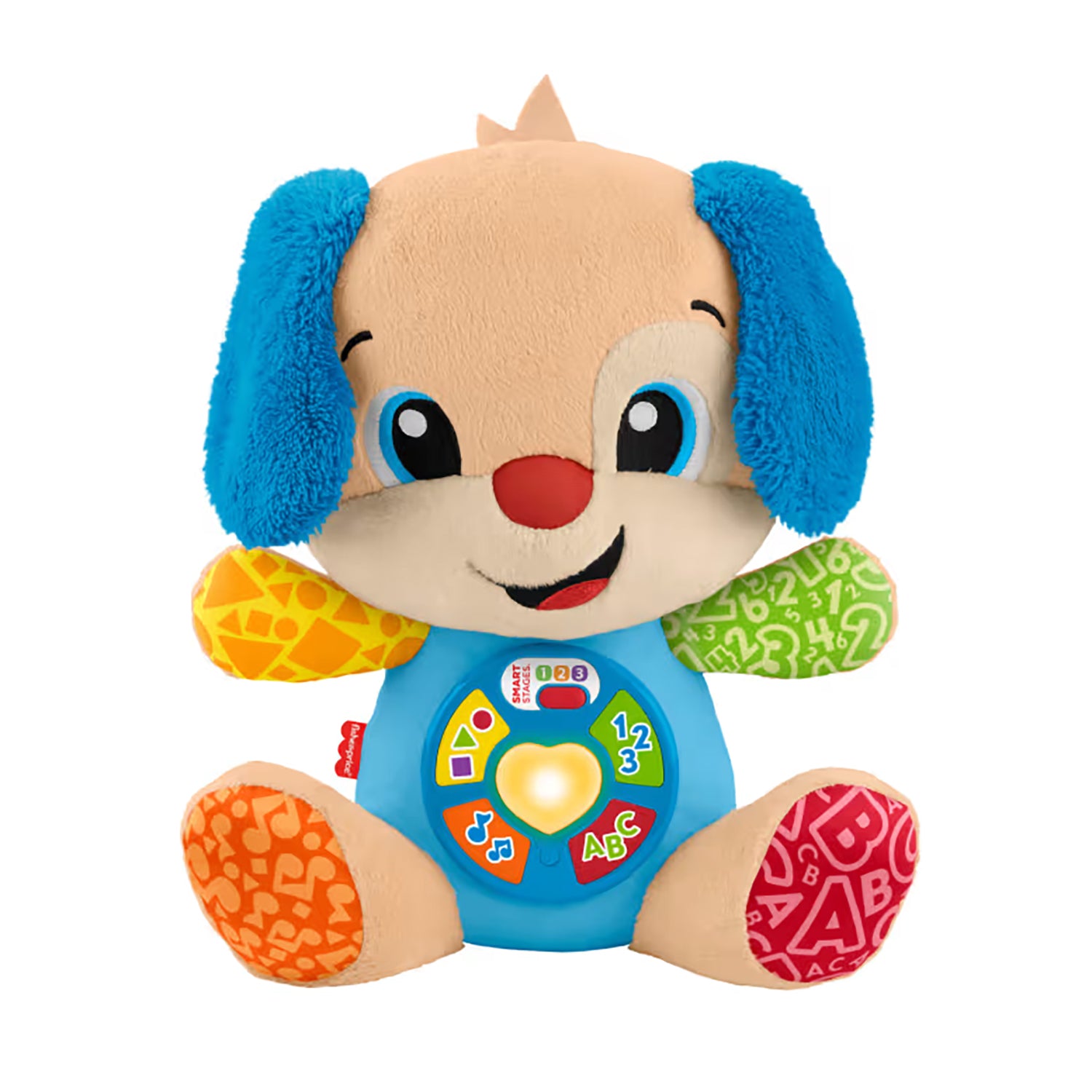 FISHER PRICE - Cagnolino Smart Stages Laugh & Learn Ridi e Impara Peluche Musicale
