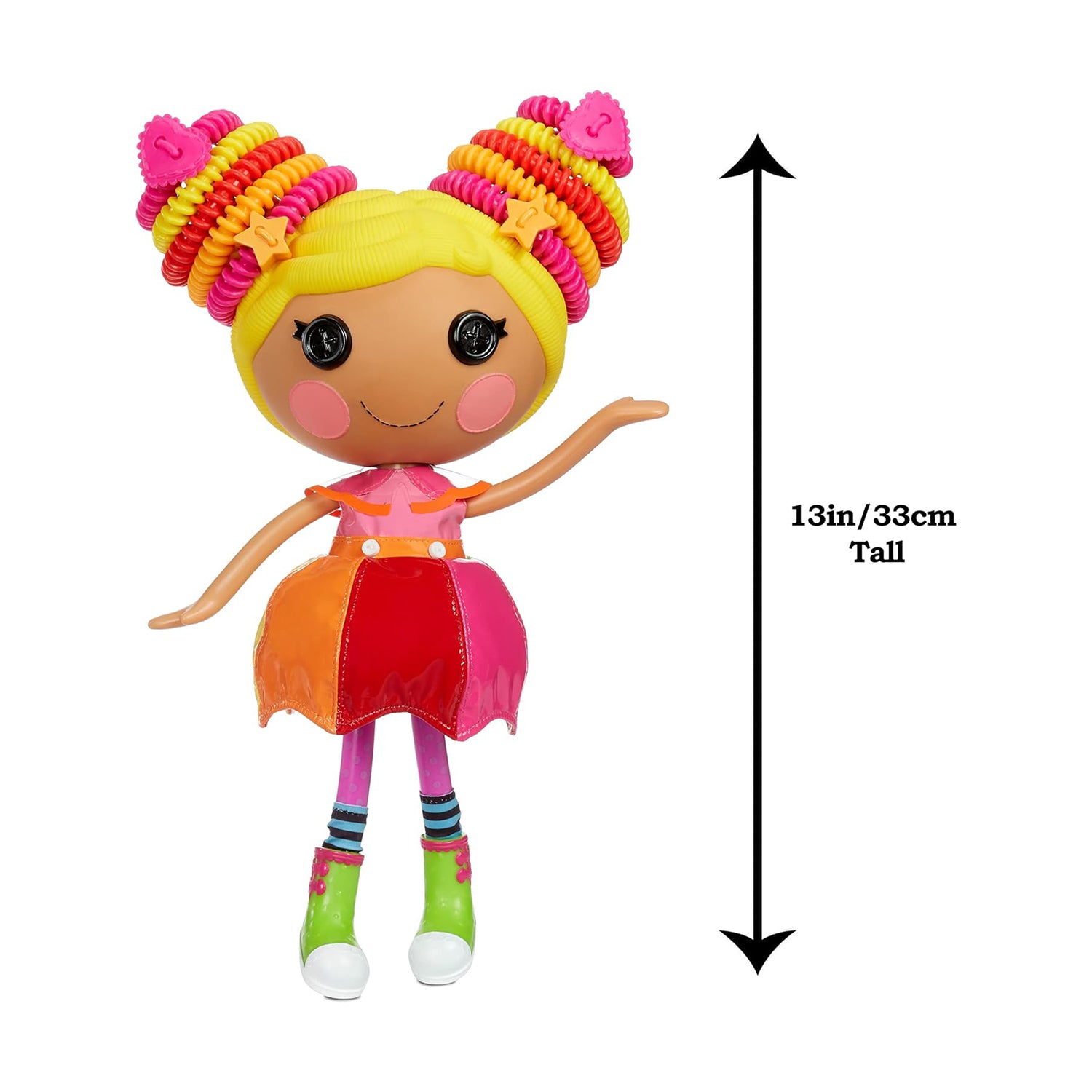 MGA ENTERTAINMENT - Lalaloopsy Silly Hair Bambola April Sunsplash con Accessori