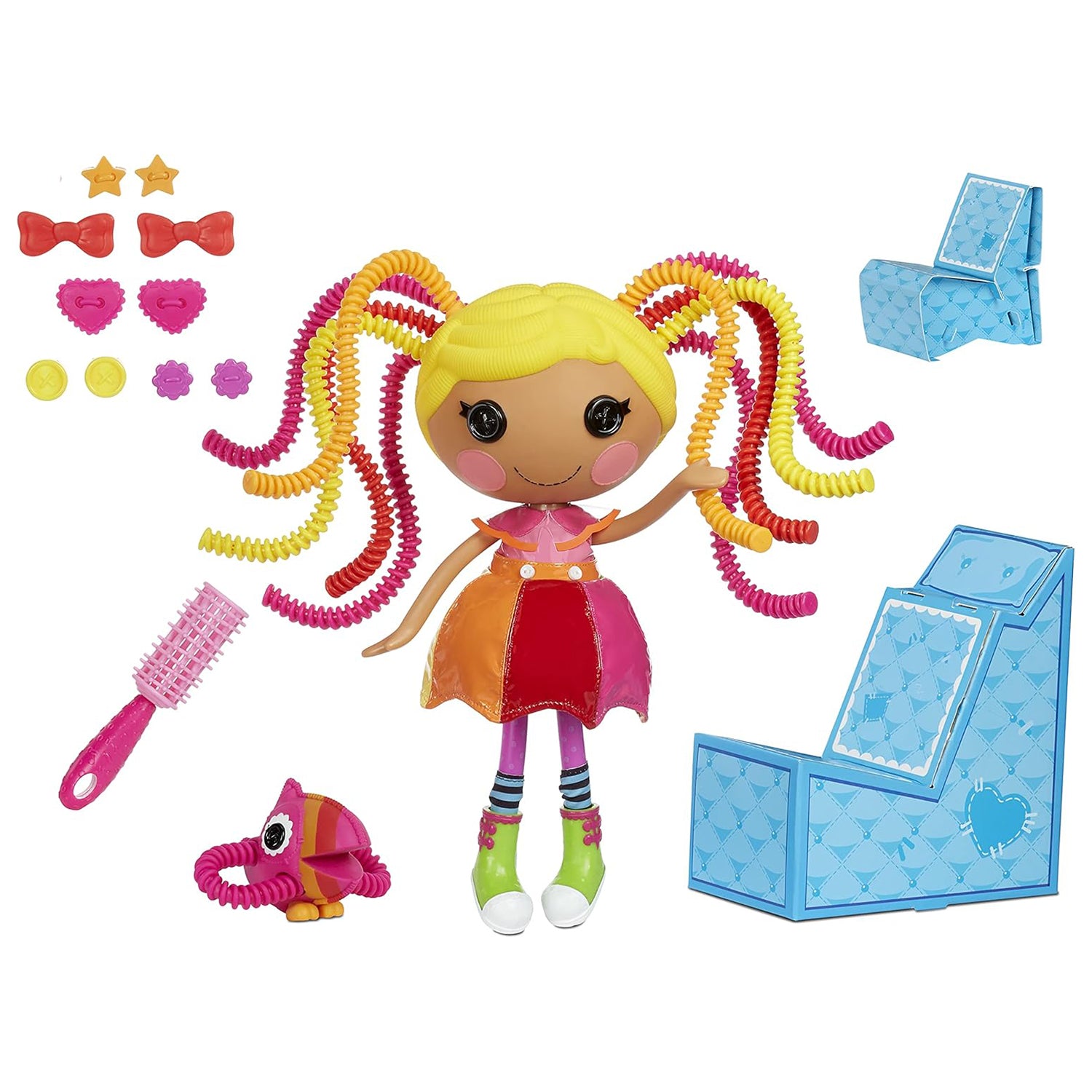 MGA ENTERTAINMENT - Lalaloopsy Silly Hair Bambola April Sunsplash con Accessori