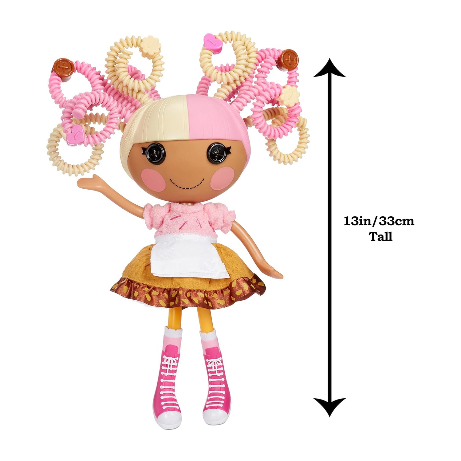 MGA ENTERTAINMENT - Lalaloopsy Silly Hair Bambola Scoops Waffle Cone con Accessori
