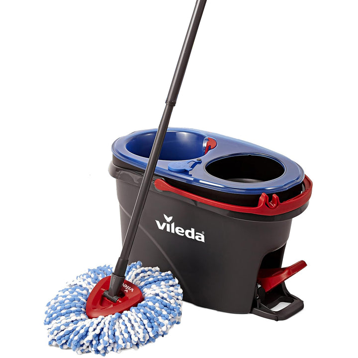 VILEDA - Sistema Lavapavimenti H2PrO Spin Mop - Separazione al 100% di acqua pulita e sporca