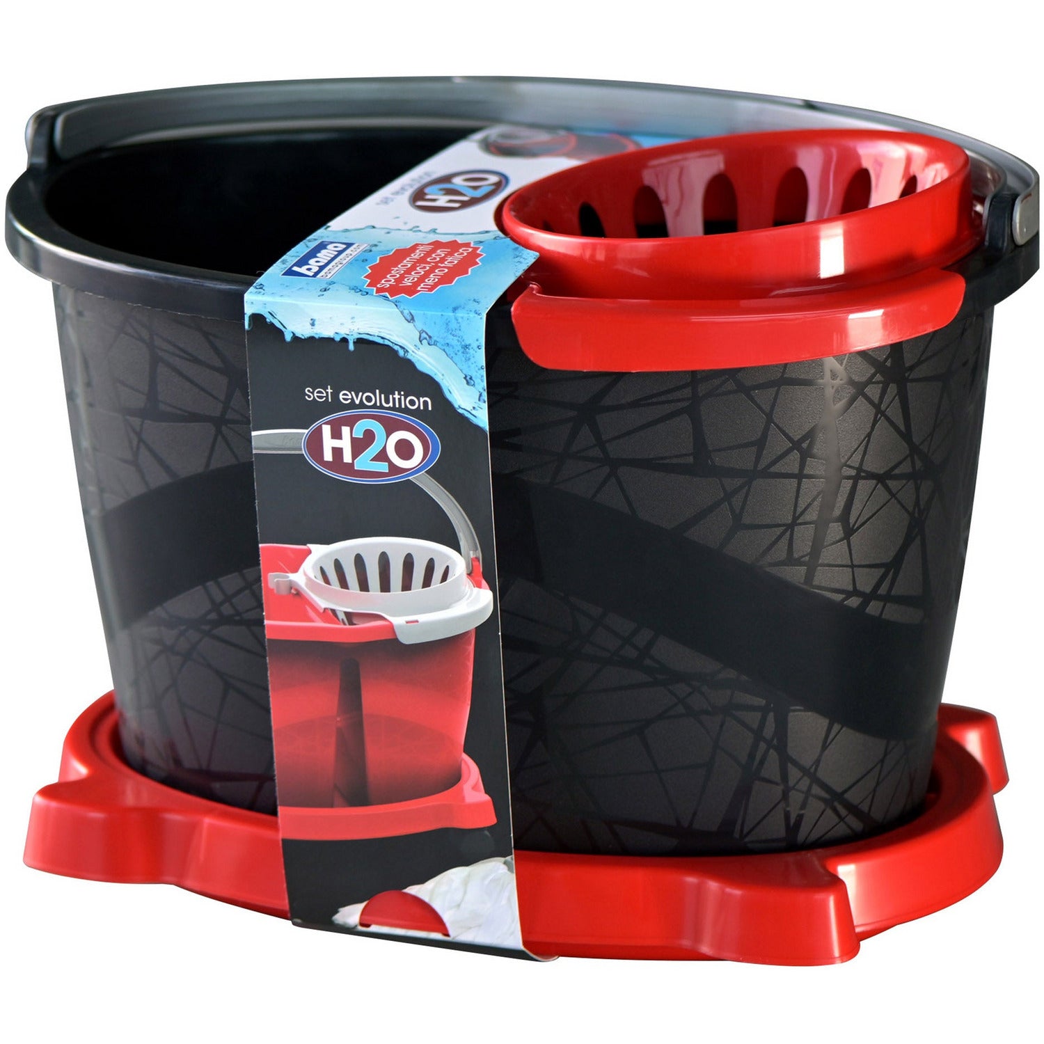 BAMA - Set Lavapavimenti H2O Evolution - h34x43x30 cm