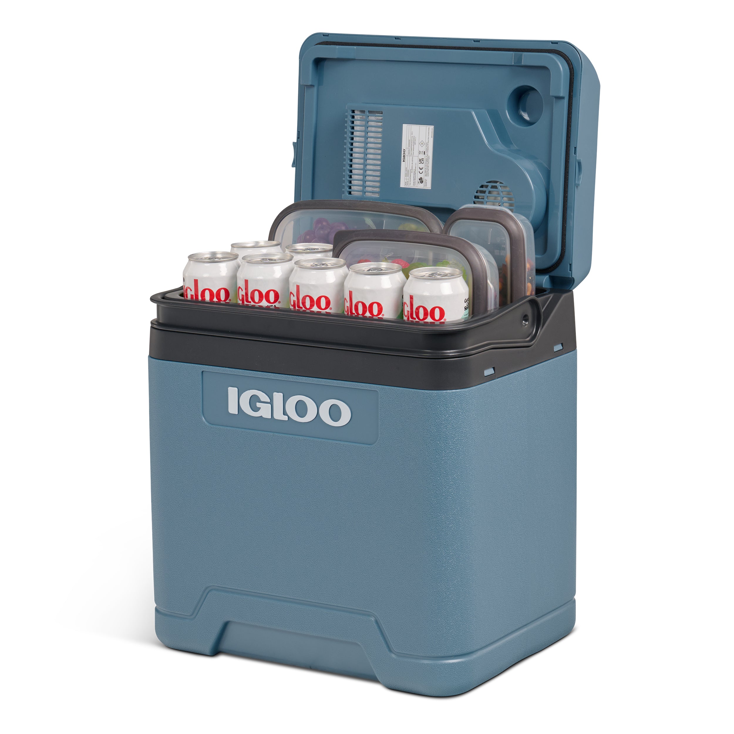 IGLOO - Frigorifero portatile termoelettrico IE24 AC/DC da 24 litri Azzurro ghiaccio