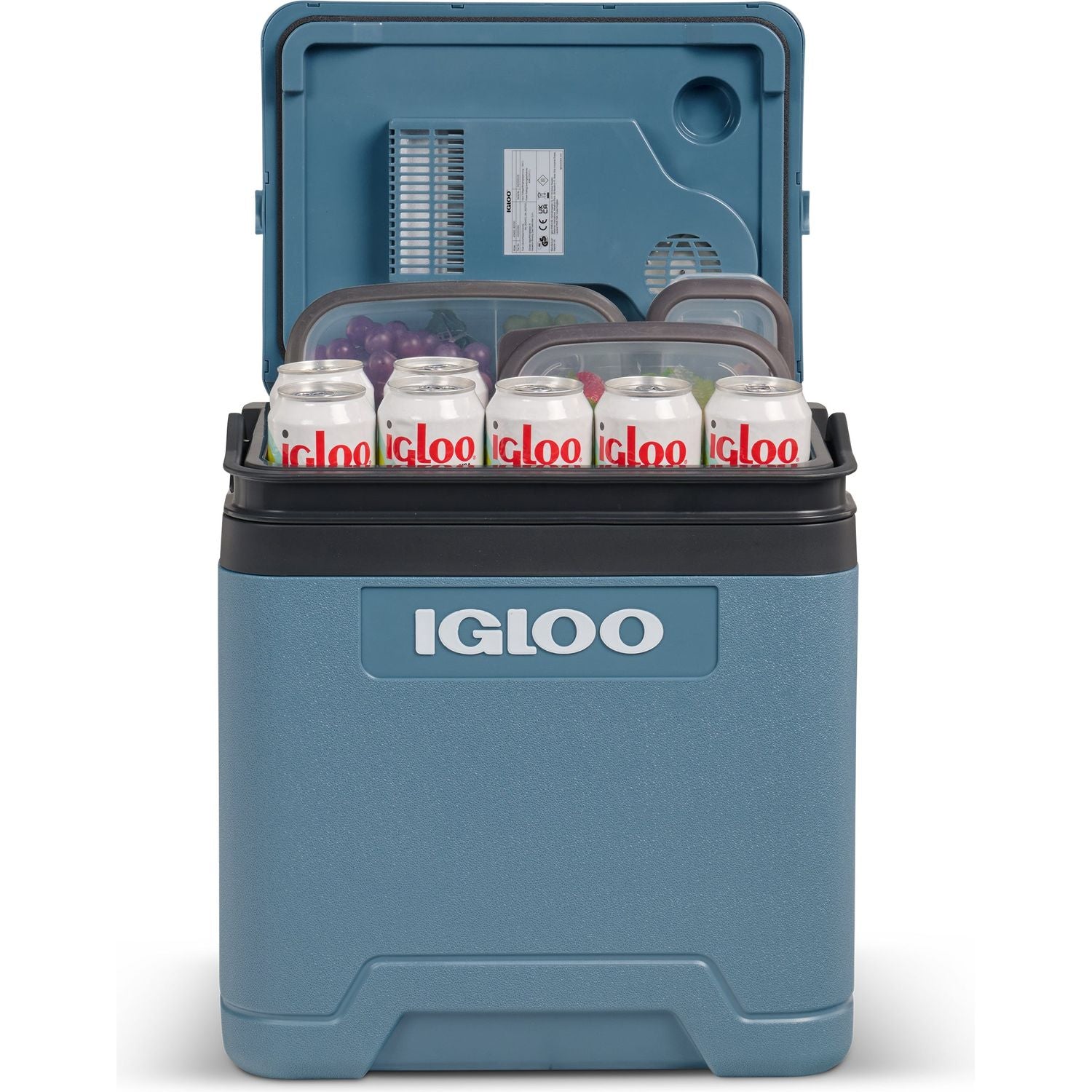 IGLOO - Frigorifero portatile termoelettrico IE24 AC/DC da 24 litri Azzurro ghiaccio