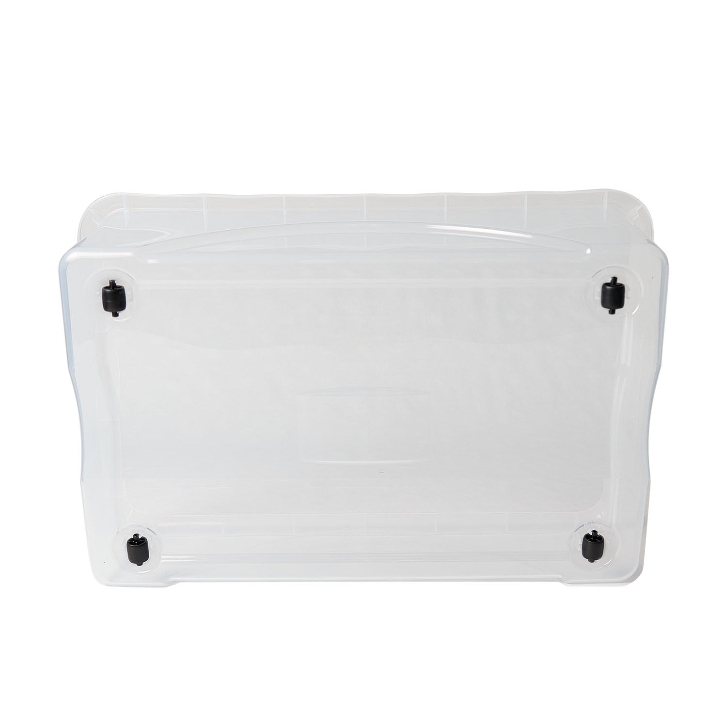 RECA PLAST - Contenitore Multiuso Storage Box Dune con ruote 80 litri - h45x60x40 cm