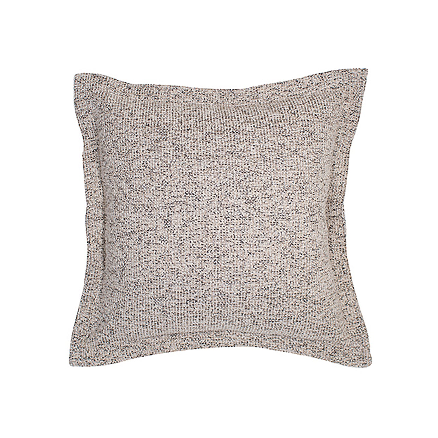 COTTON & COLOR - Cuscino Arredo Beige con Balza 500 gsm 50×50 cm