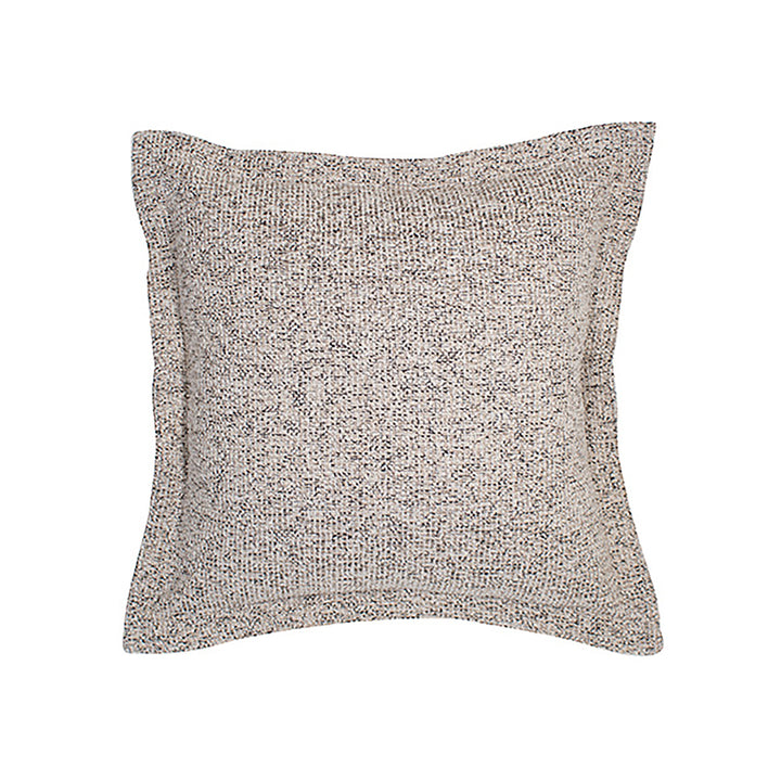 COTTON & COLOR - Cuscino Arredo Beige con Balza 500 gsm 50×50 cm