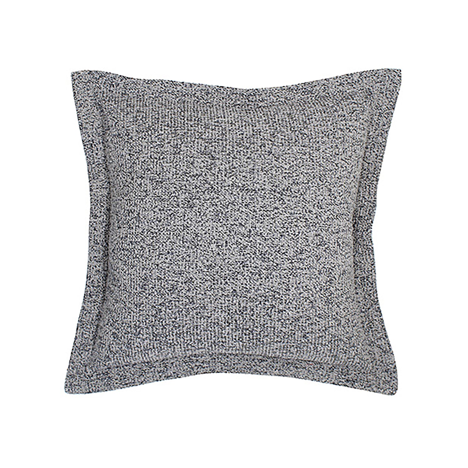 COTTON & COLOR - Cuscino Arredo Grigio con Balza 500 gsm 50×50 cm