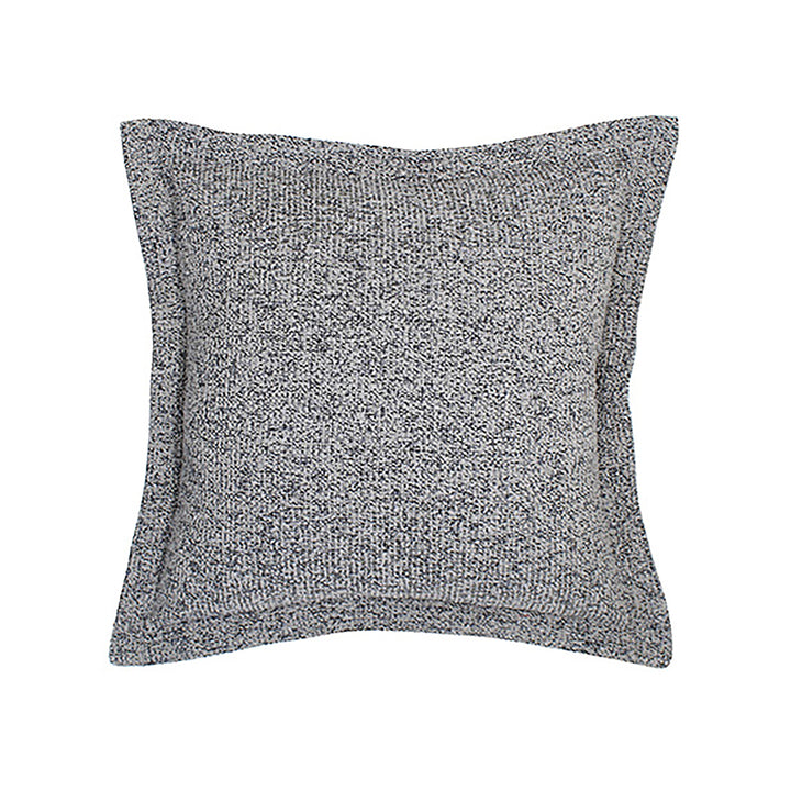 COTTON & COLOR - Cuscino Arredo Grigio con Balza 500 gsm 50×50 cm