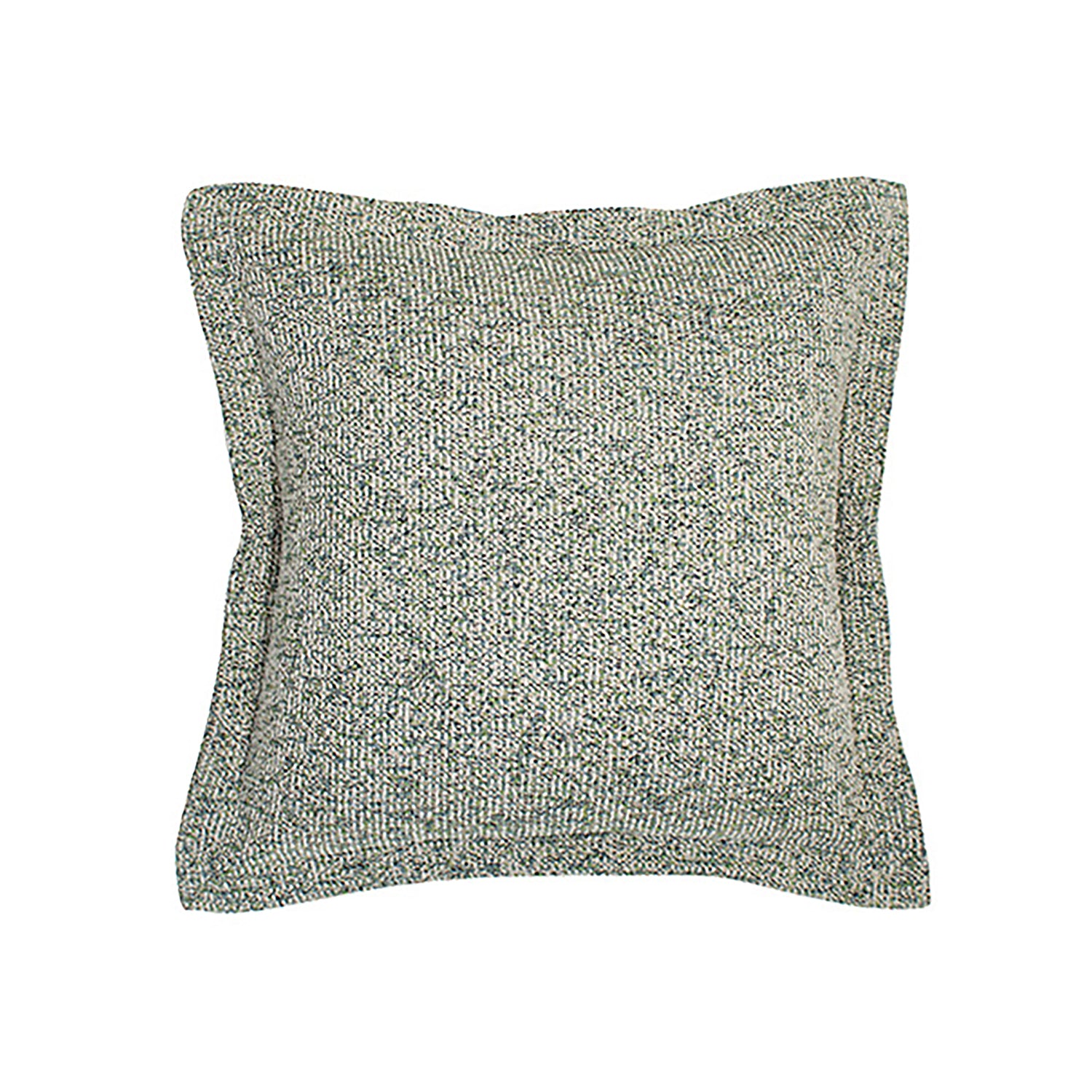 COTTON & COLOR - Cuscino Arredo Verde con Balza 500 gsm 50×50 cm