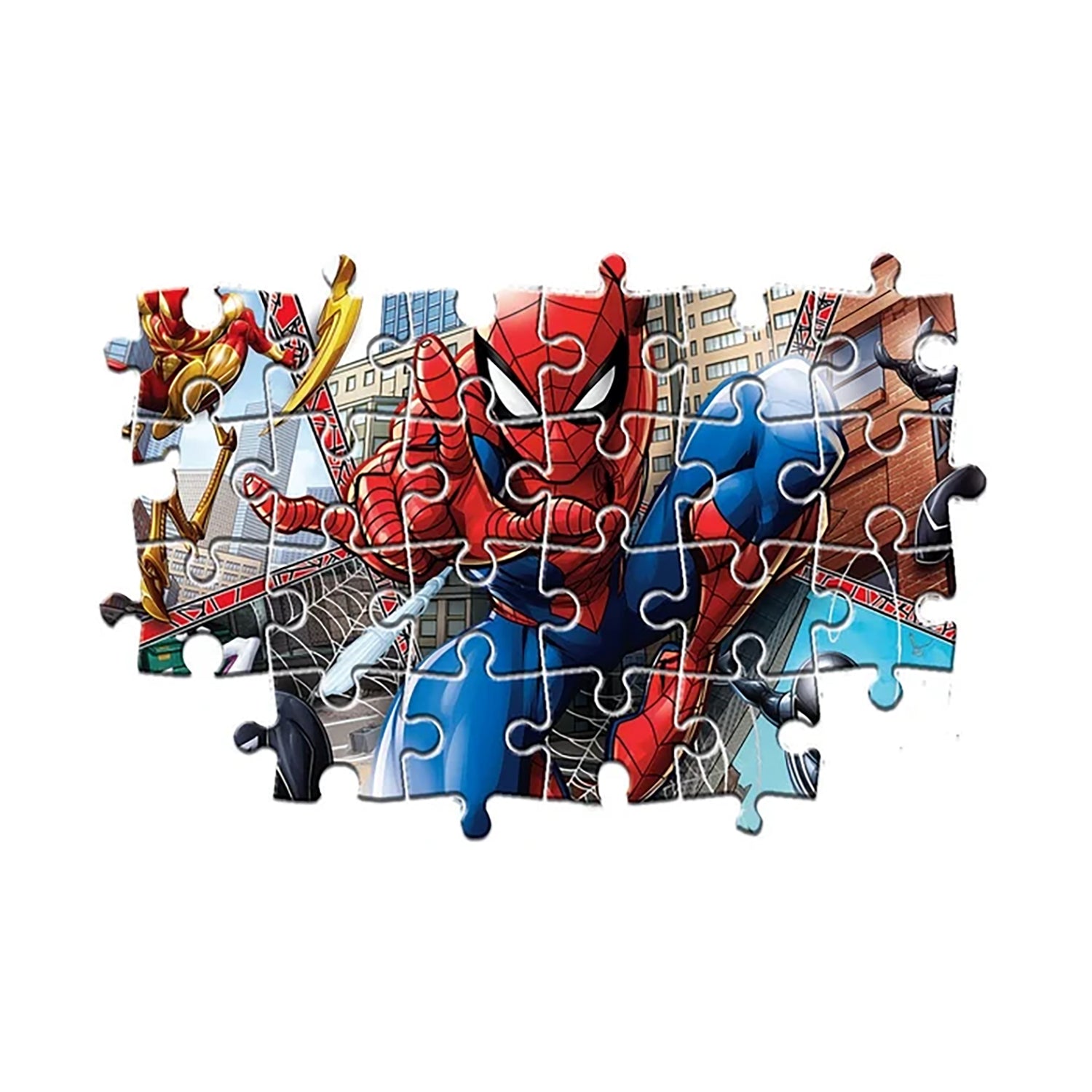 CLEMENTONI - Puzzle Marvel Spiderman 104 Maxi Pezzi 62x42 cm 4+ Anni