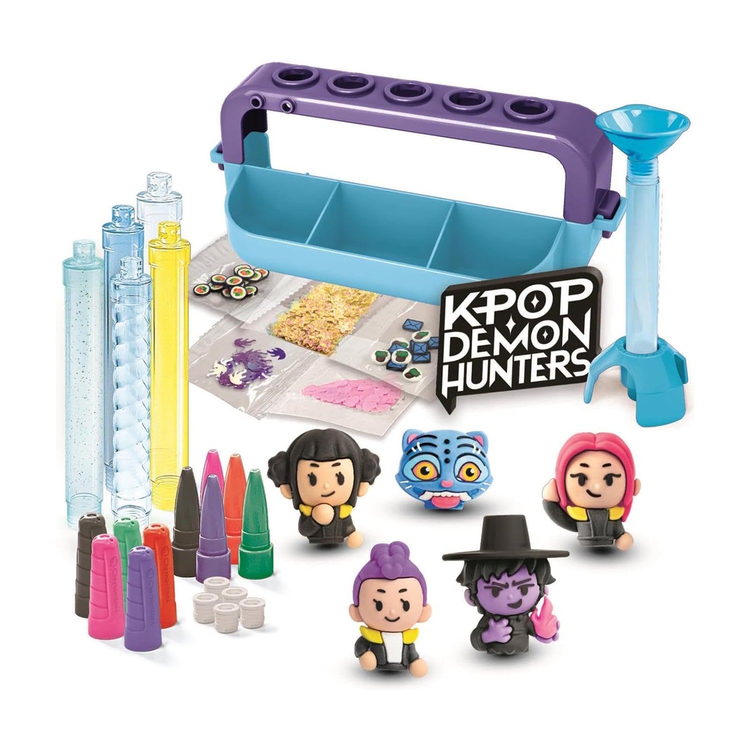 CLEMENTONI - K-Pop Demon Hunters Pen Creator Studio Crea Idea 6+ Anni