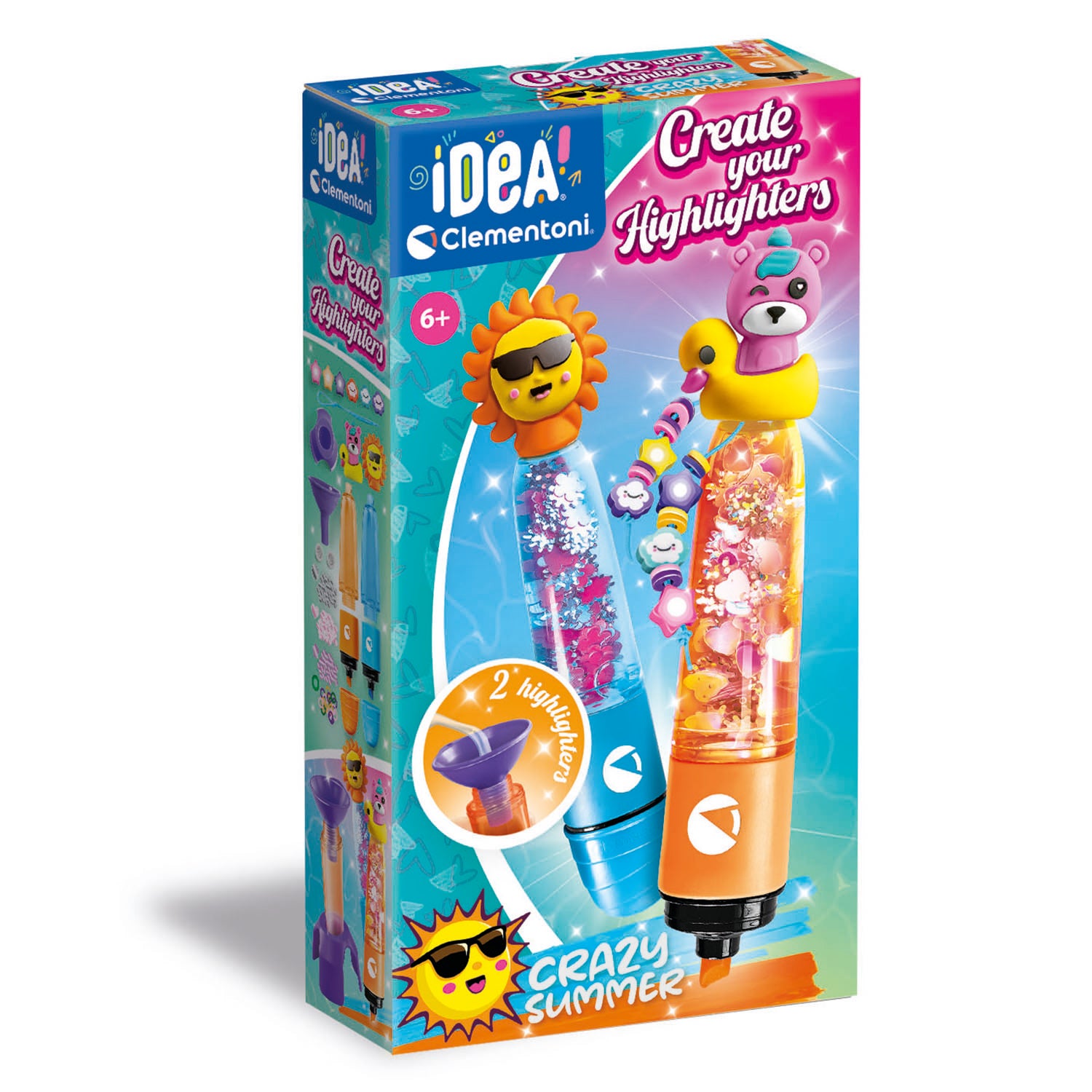 CLEMENTONI - Idea Create your Highlighters Crazy Summer