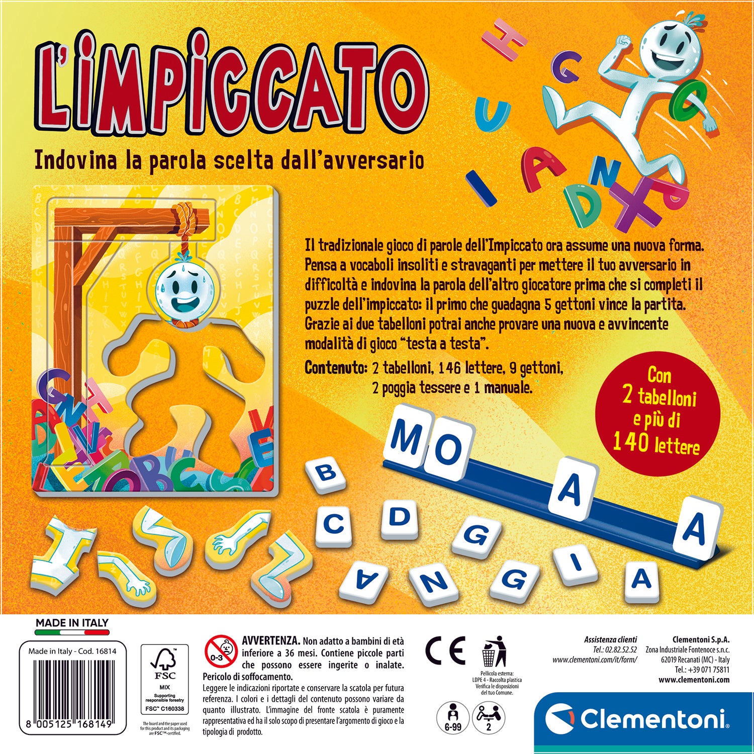 CLEMENTONI - Gioco dell’Impiccato
