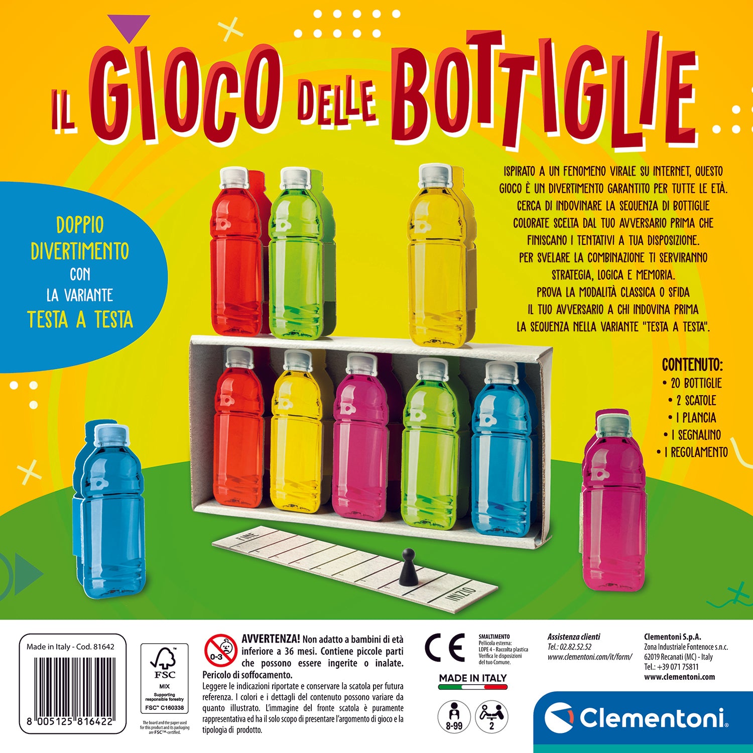 CLEMENTONI - Il Gioco delle Bottiglie