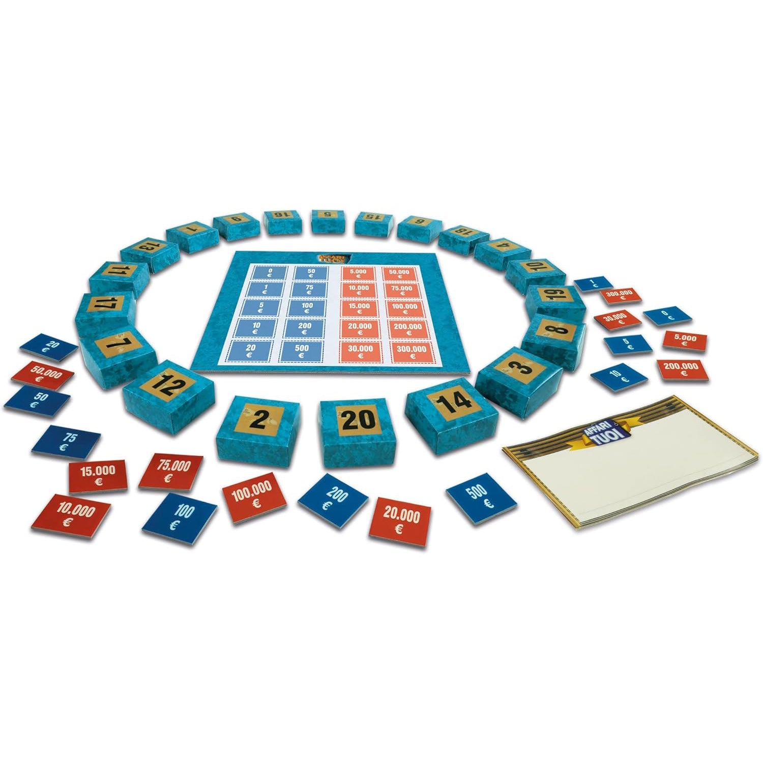 Clementoni L'Eredità Pocket – Gioco Da Tavolo Per Famiglie, 2-6 Giocatori, Versione Portatile Del Quiz RAI, Made In Italy