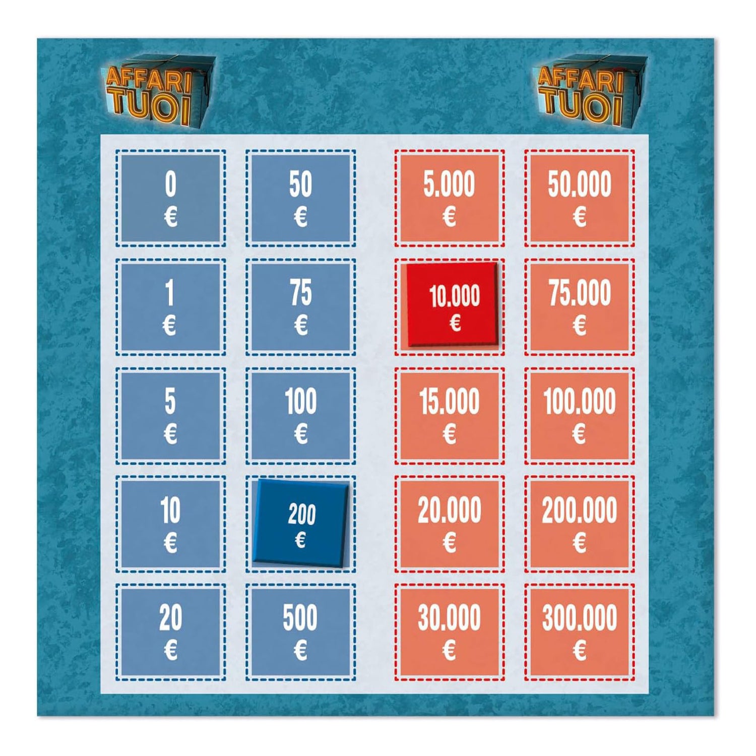 CLEMENTONI - Affari Tuoi RAI Pocket Gioco da Tavolo - Il gioco ufficiale