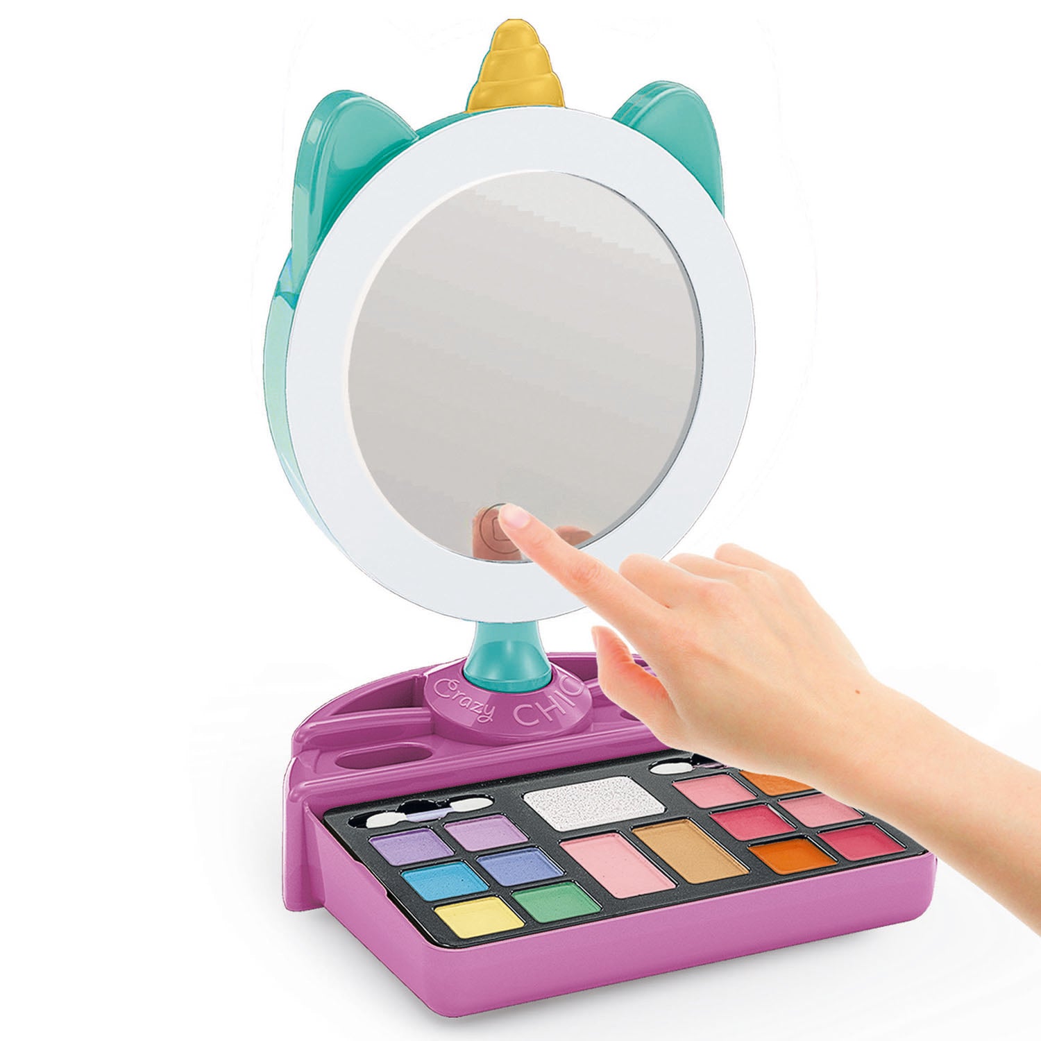 CLEMENTONI - Crazy Chic Make Up Unicorn Mirror