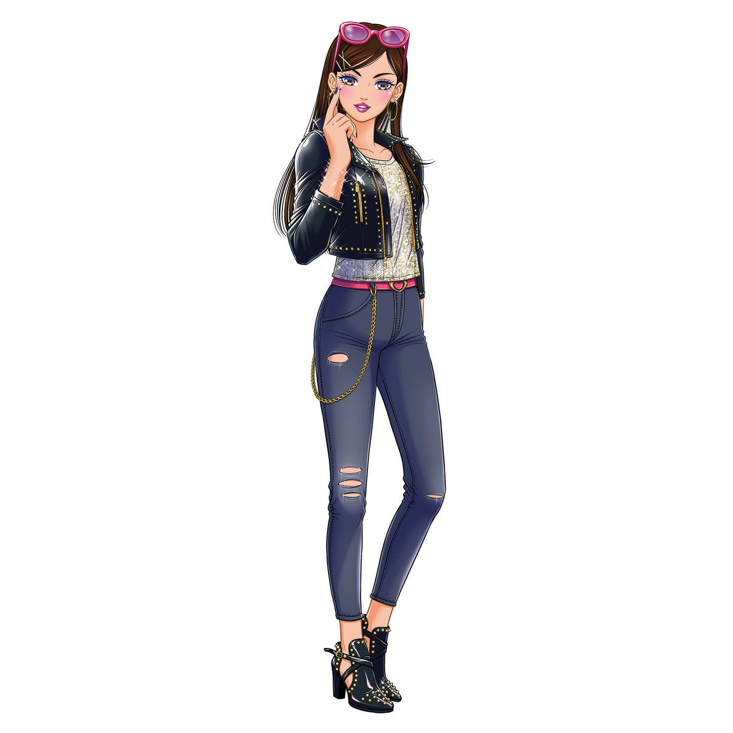 CLEMENTONI - Crazy Chic Make Up Unicorn Mirror